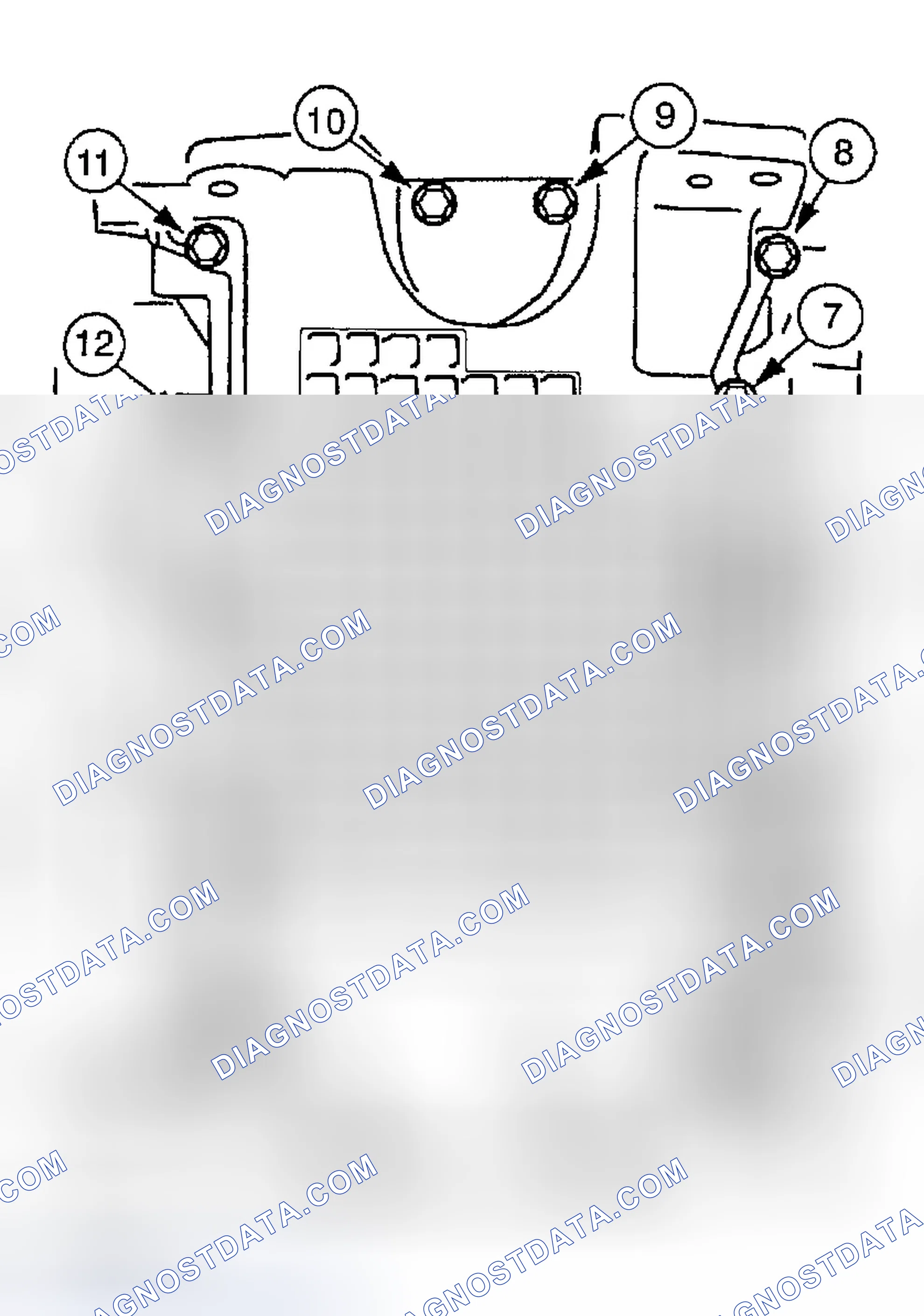 Scheme 253: OIL PAN DISASSEMBLY NOTE