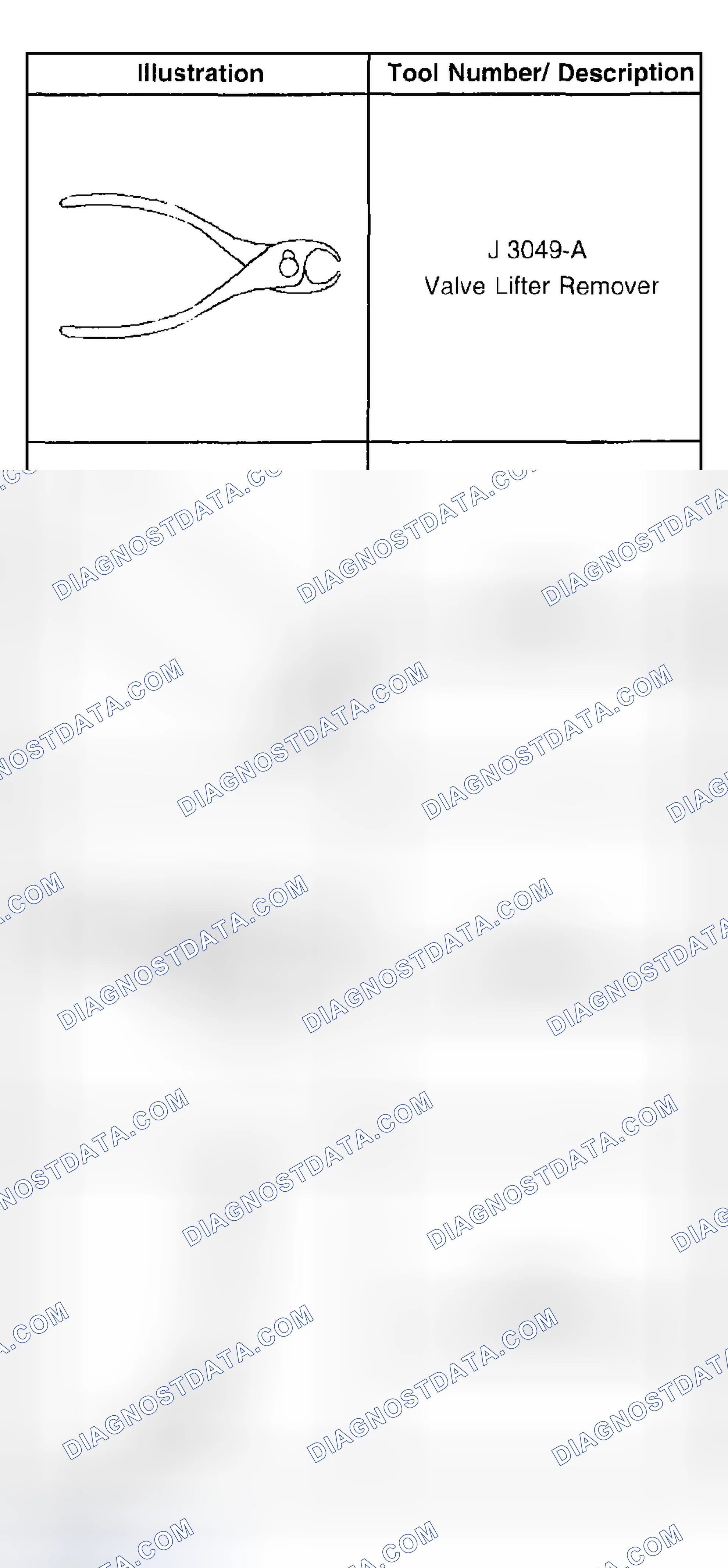 Scheme 496: Special Tools and Equipment