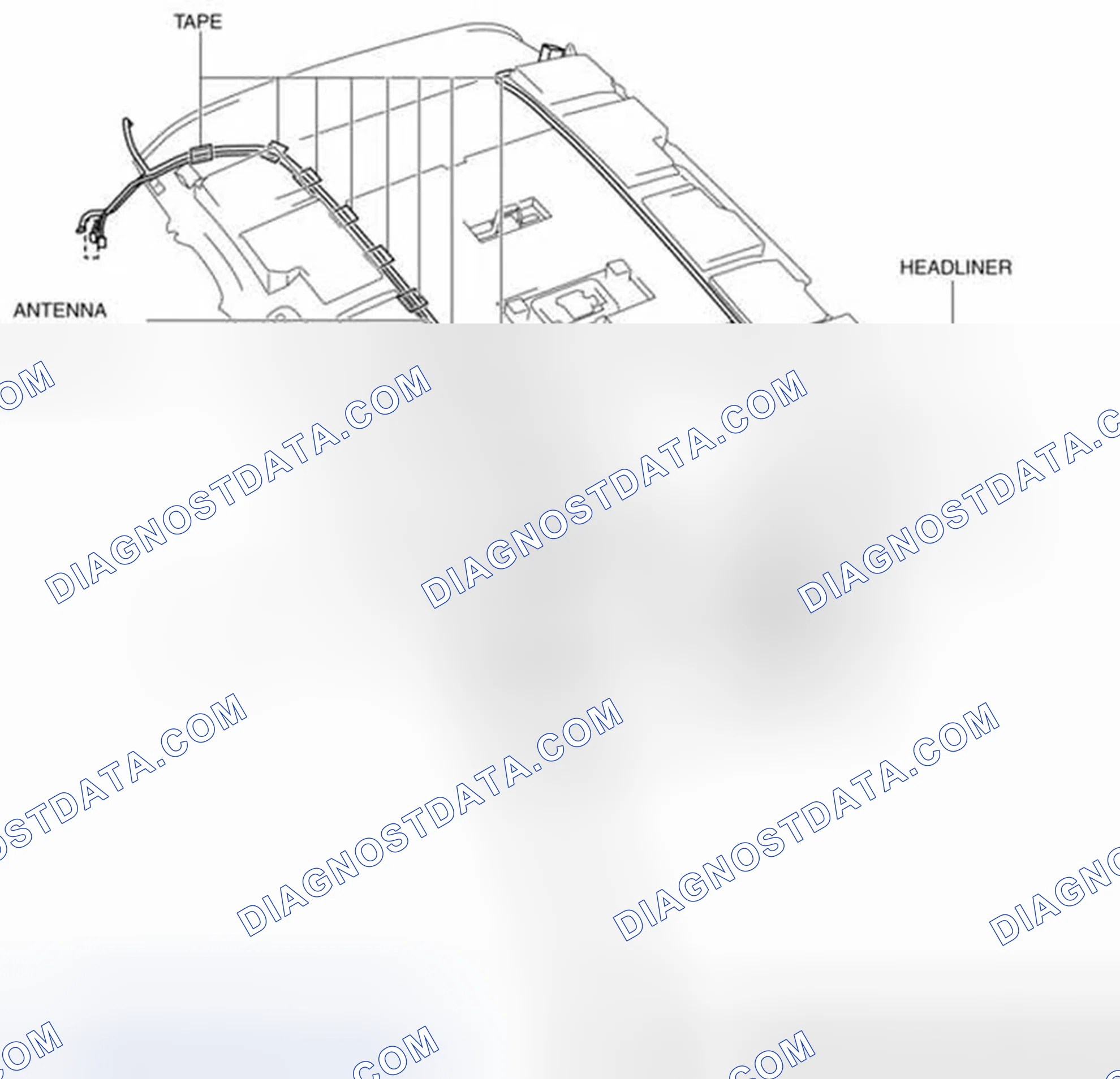 Scheme 74: ANTENNA FEEDER NO.2 REMOVAL/INSTALLATION