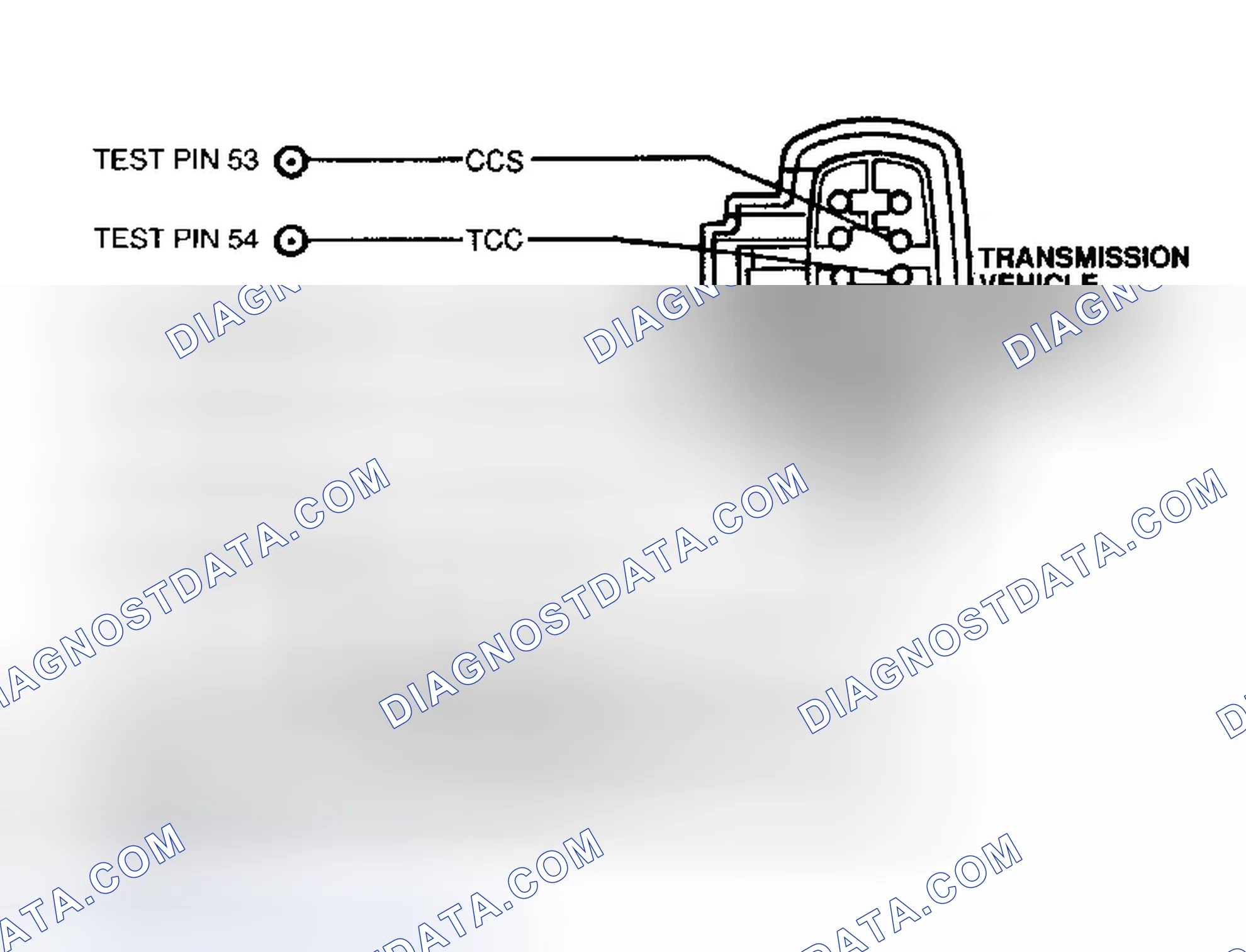 Scheme 502: Transmission Circuit & Connector Terminals (E40D)