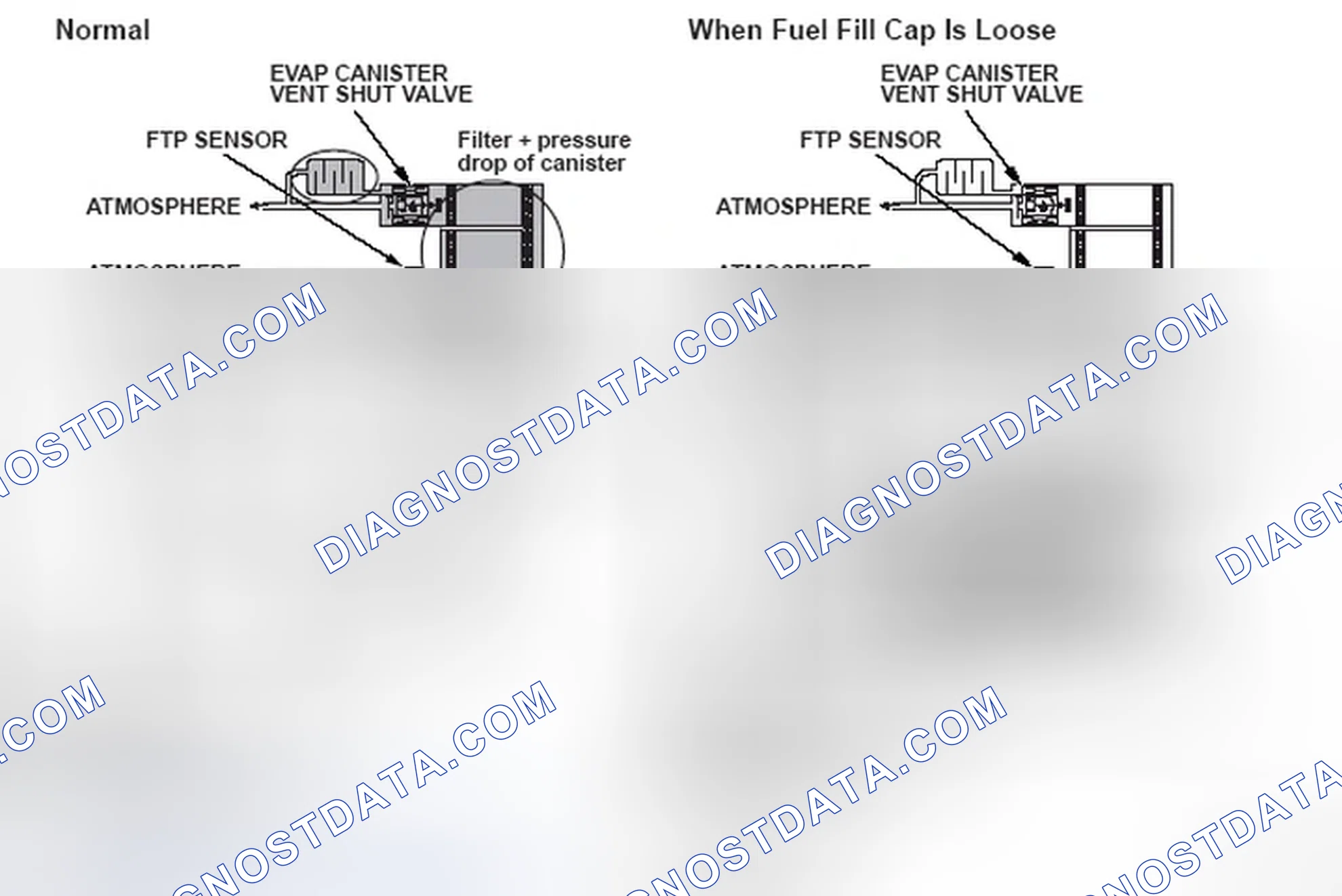 Scheme 255: DTC P0457: Evaporative Emission (EVAP) System Leak Detected/Fuel Fill Cap Loose or Missing