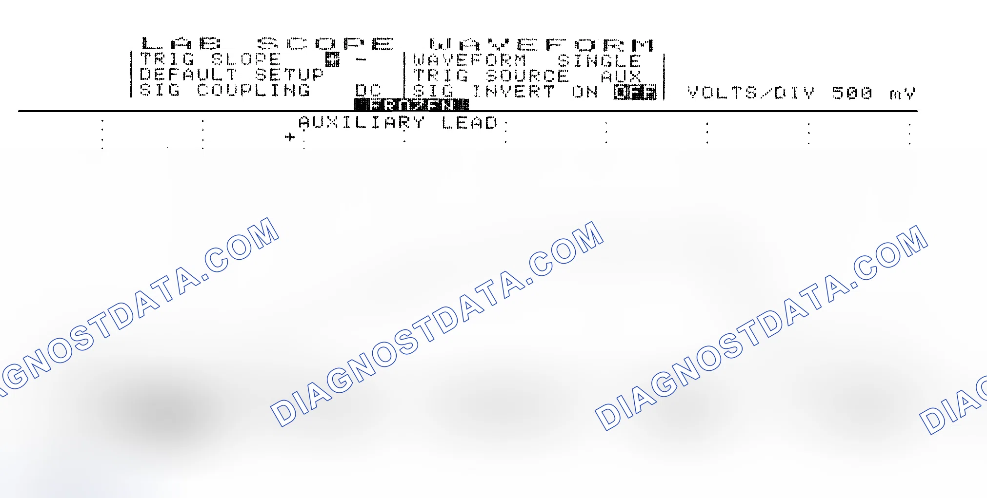 Scheme 14: Single Injector w/Excessive Current Flow - Current Pattern