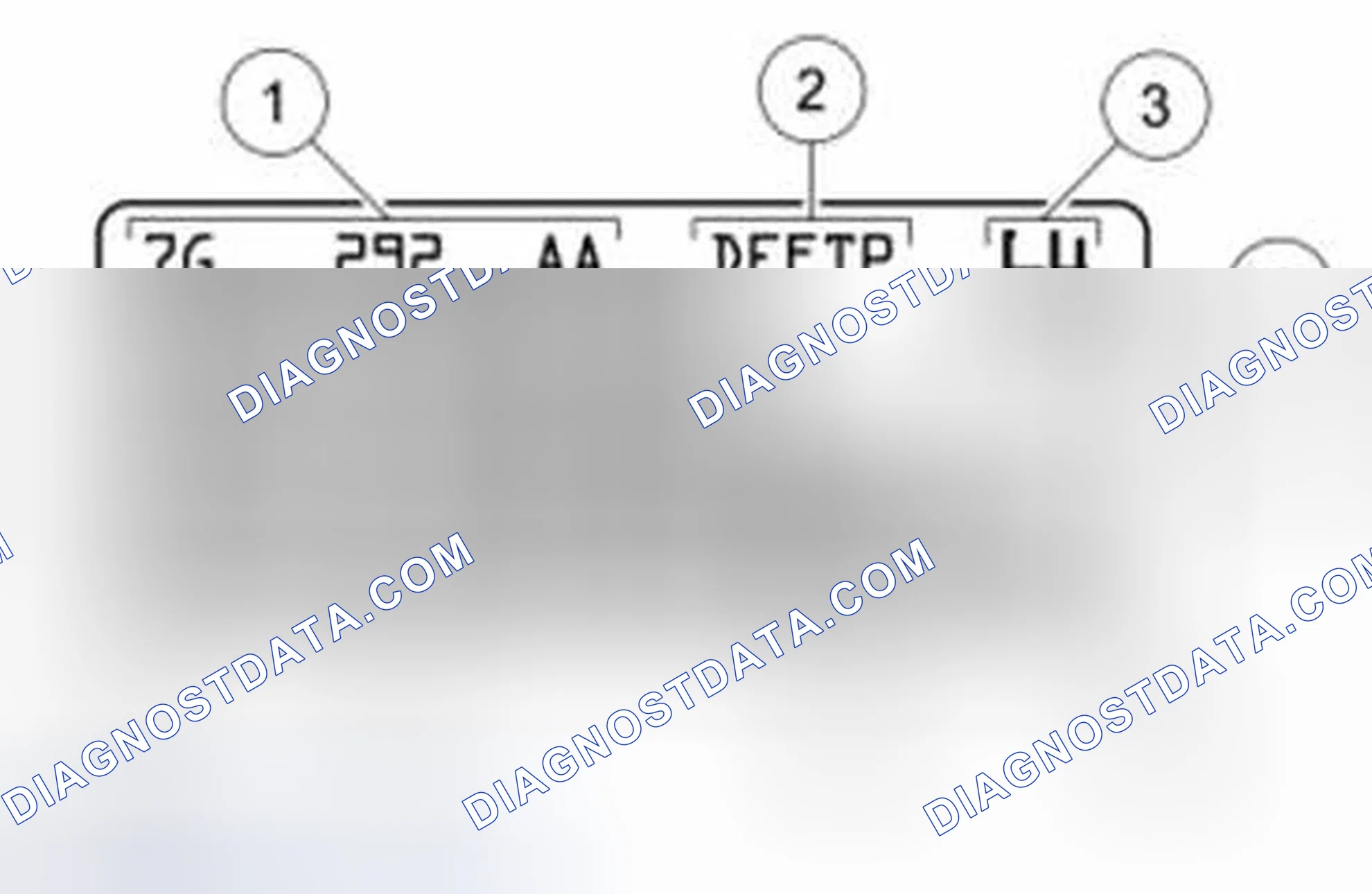 Scheme 115: Engine Code Information Label