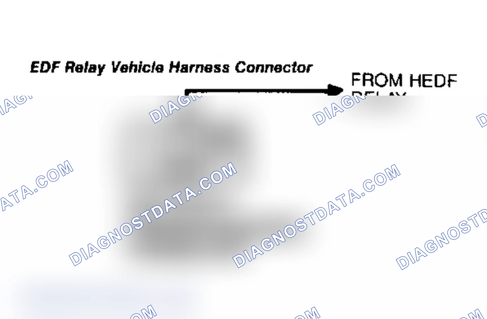Scheme 51: EDF Relay Vehicle Harness Connector