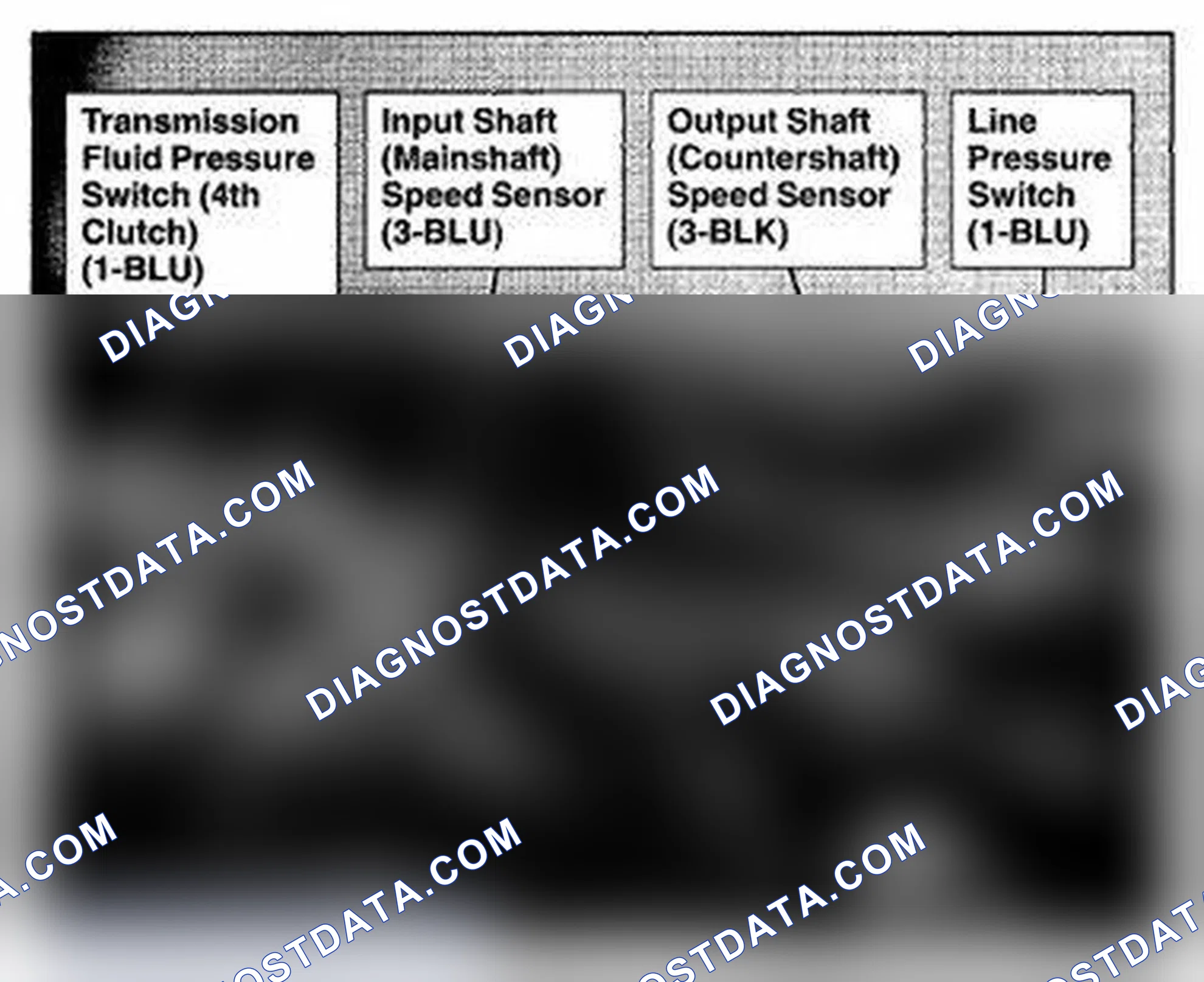 Scheme 440: Transmission Housing Components Location (Photo 35)