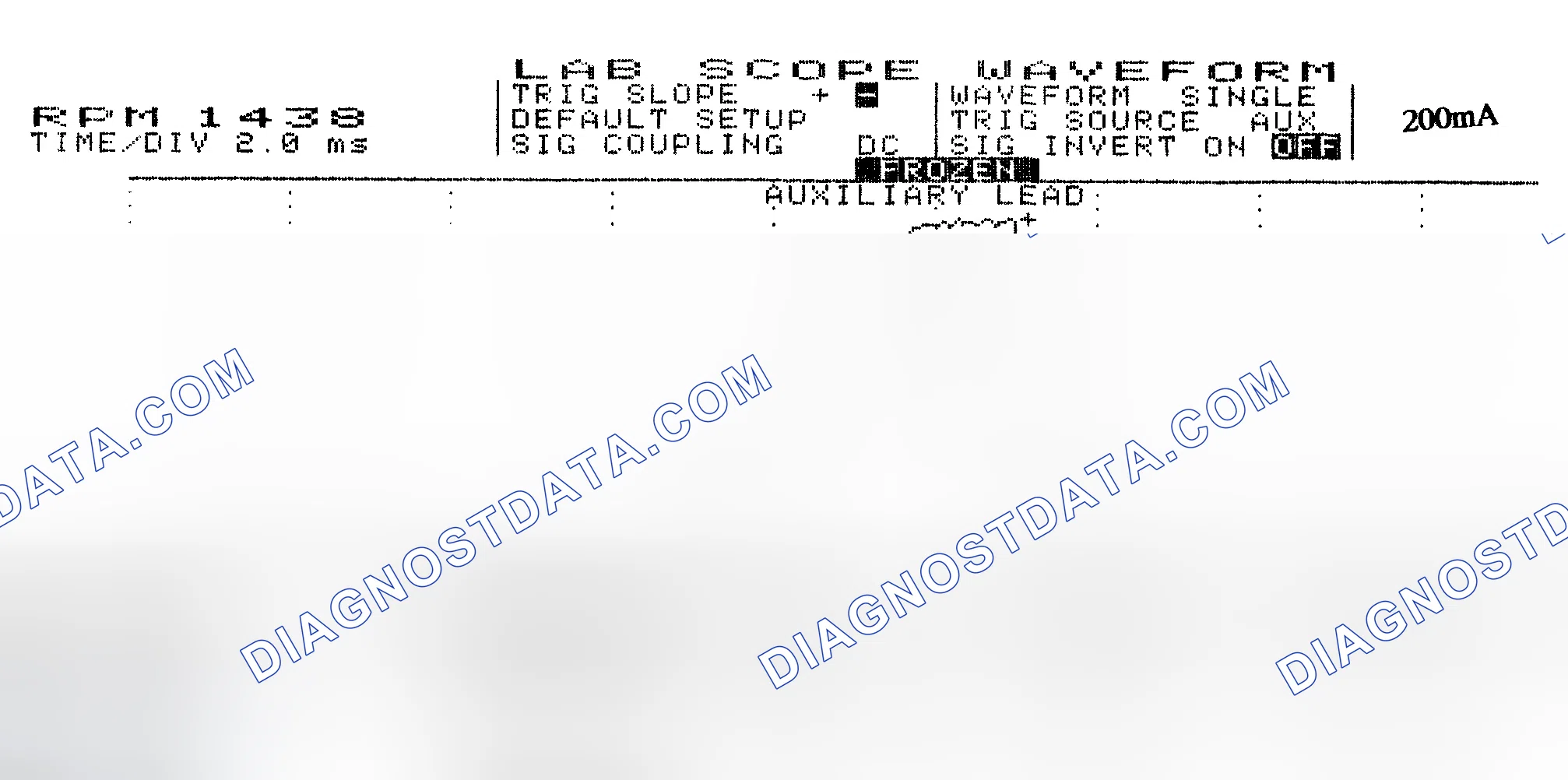 Scheme 15: Single Injector w/Normal Current Flow - Current Pattern