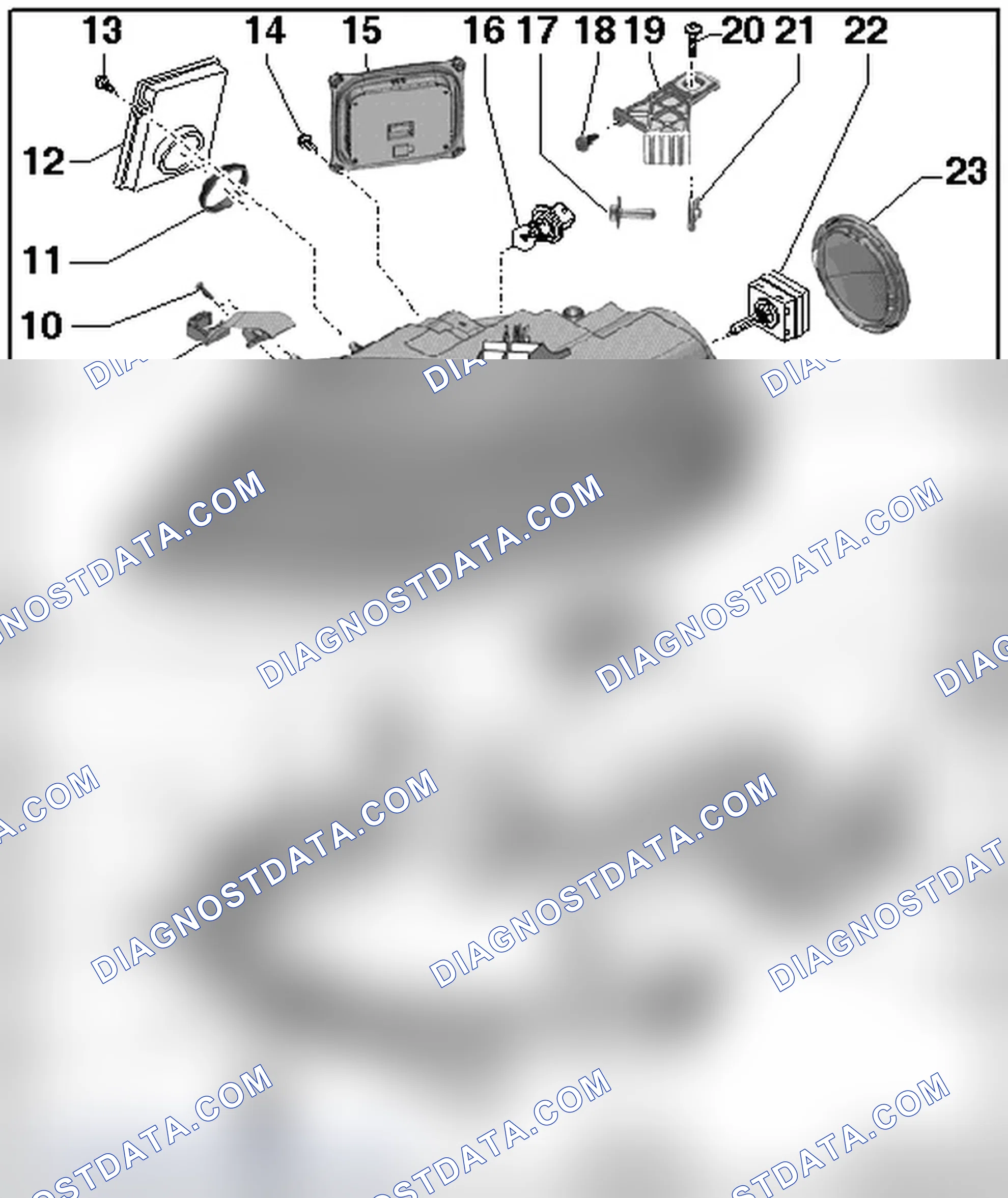 Scheme 163: HID HEADLAMP WITH CORNERING LAMP OVERVIEW, THROUGH 2012
