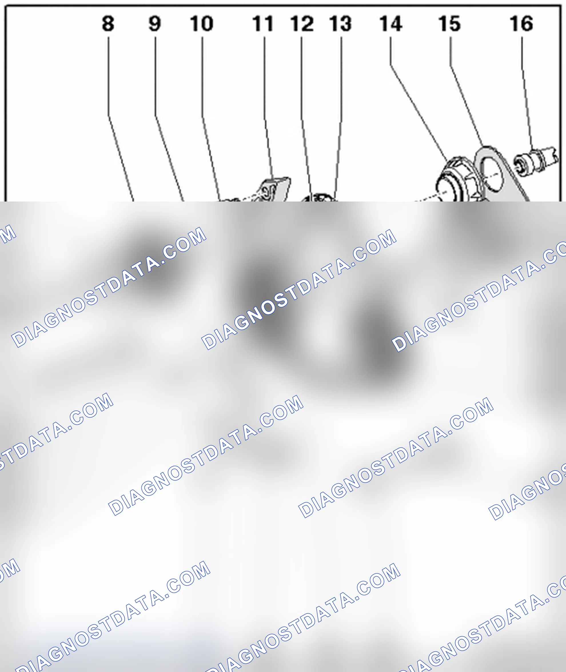 Scheme 192: Right camshaft timing chain