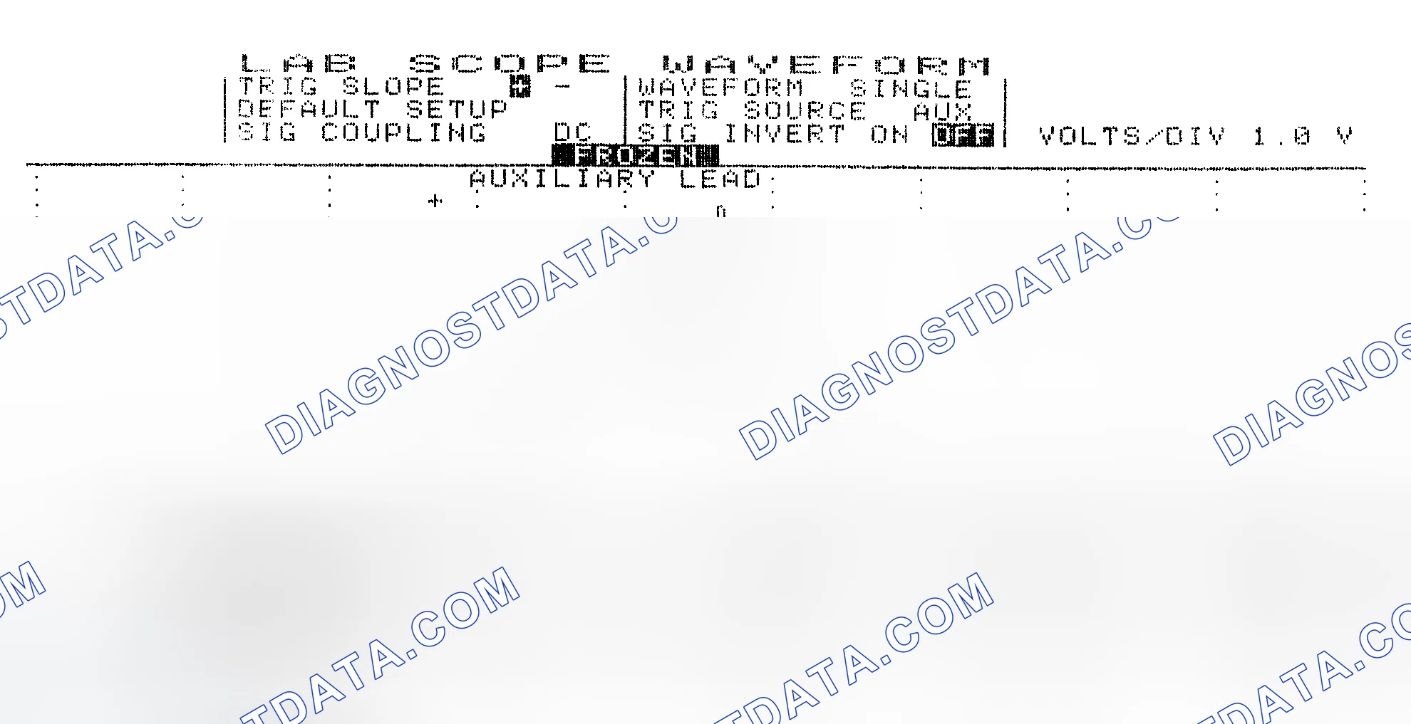 Scheme 19: Single Injector w/Excessive Current Flow - Current Pattern