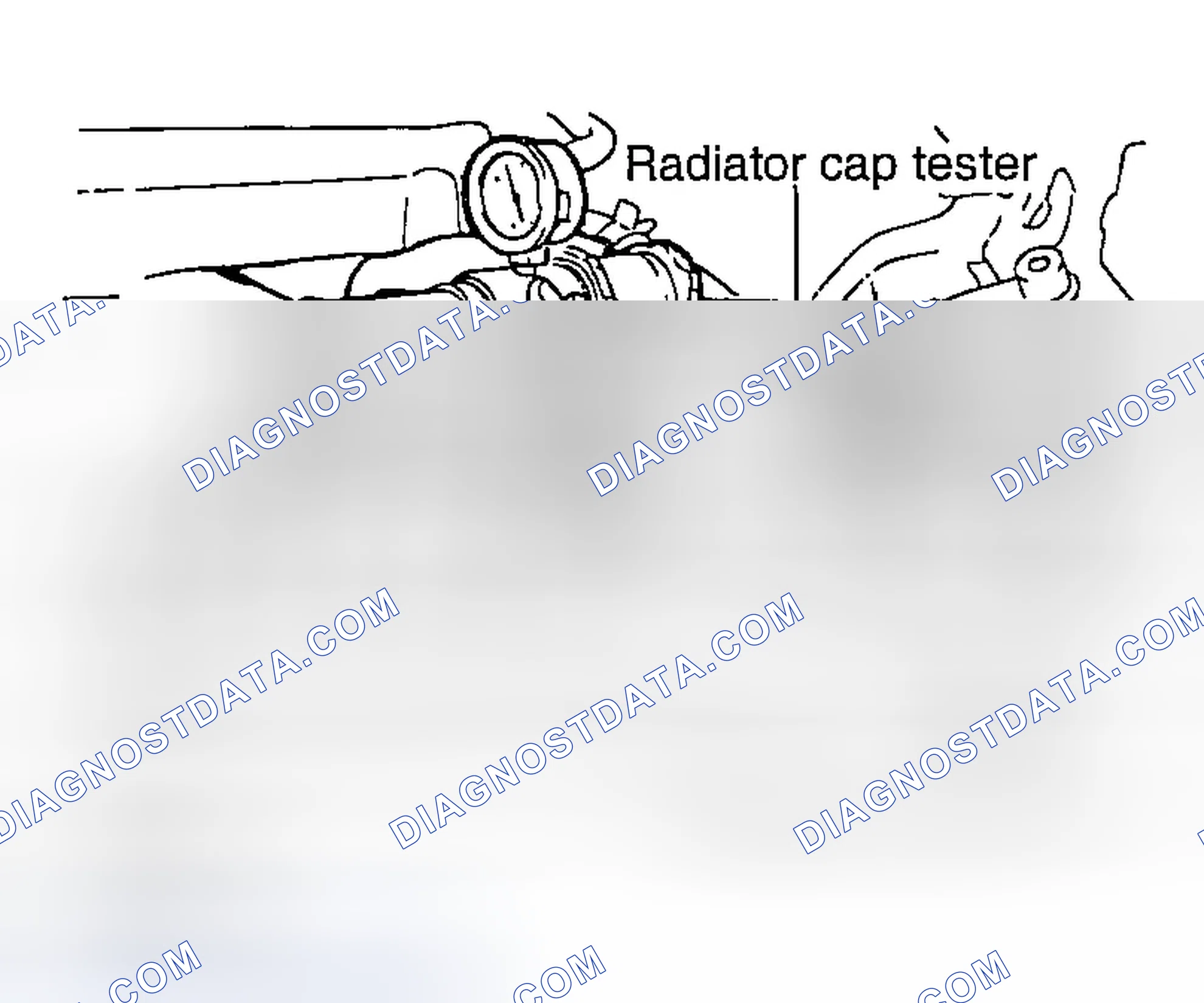 Scheme 291: CHECKING COOLANT LEAK