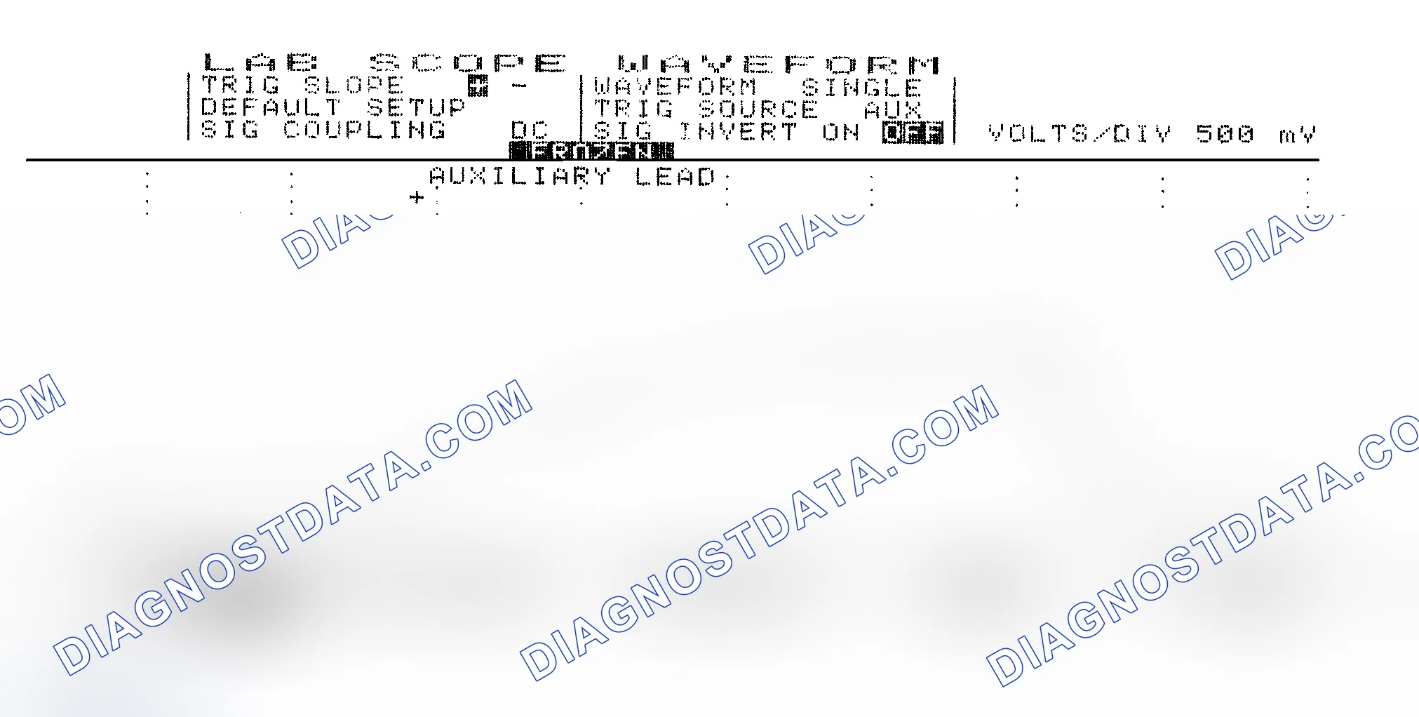 Scheme 14: Single Injector w/Excessive Current Flow - Current Pattern