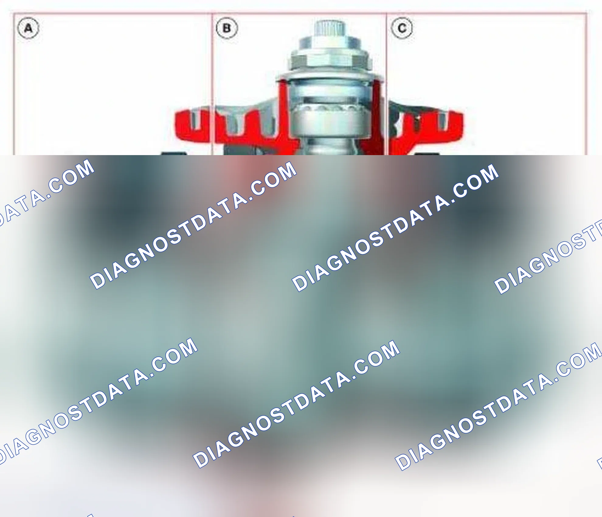 Scheme 31: Rear Differential with Superimposing Gear Units