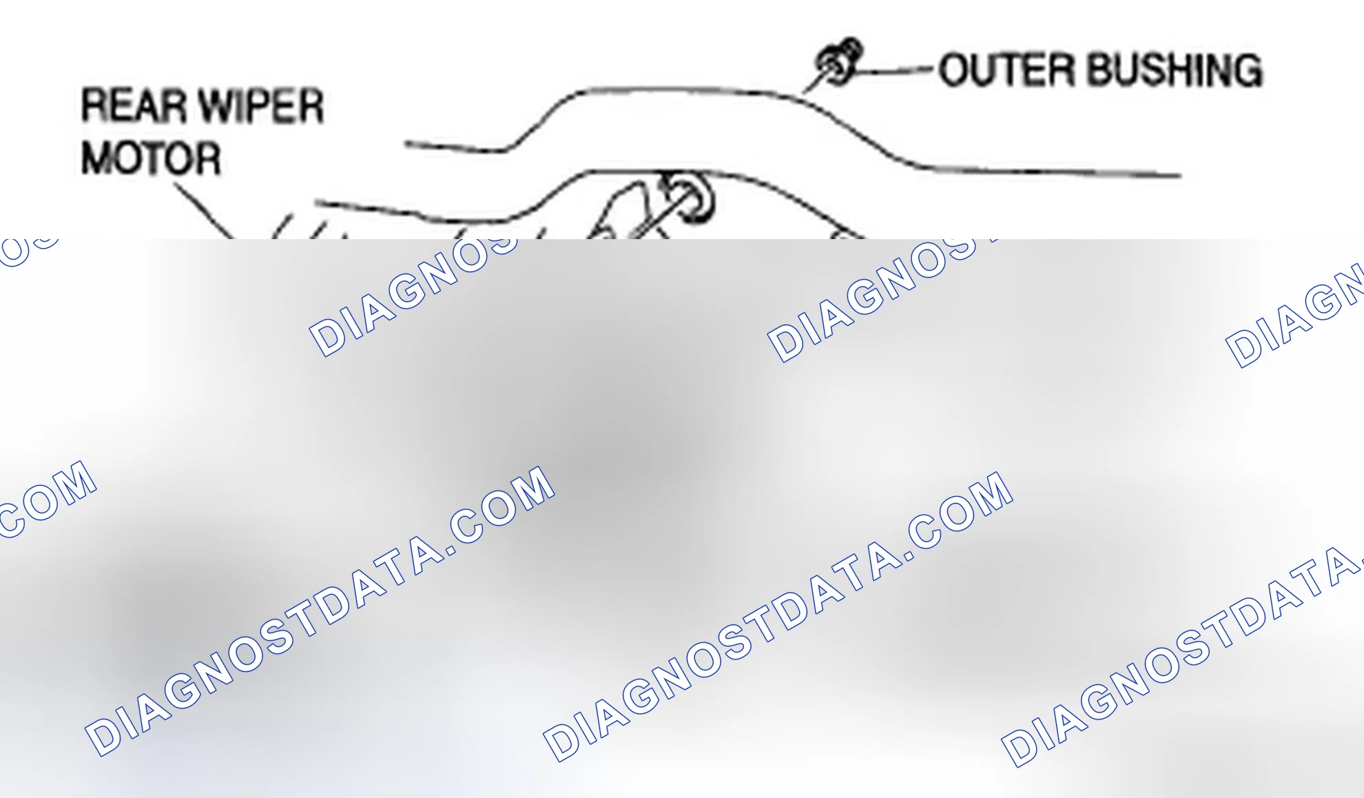 Scheme 31: REAR WIPER MOTOR REMOVAL/INSTALLATION