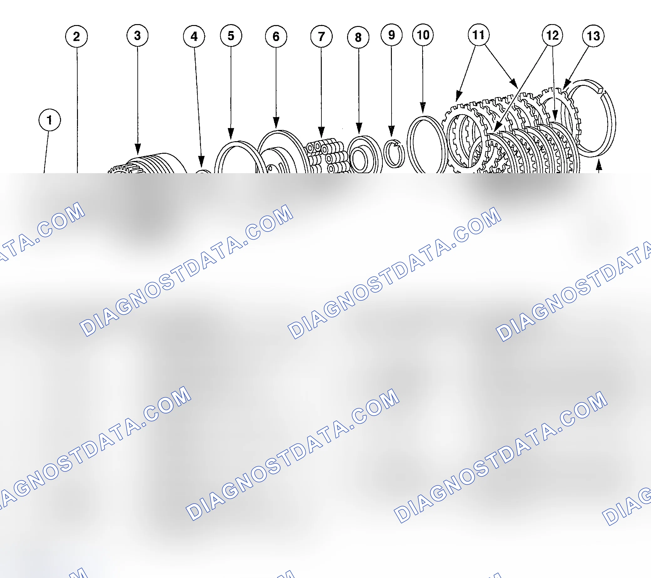 Scheme 602: Forward Clutch Assembly
