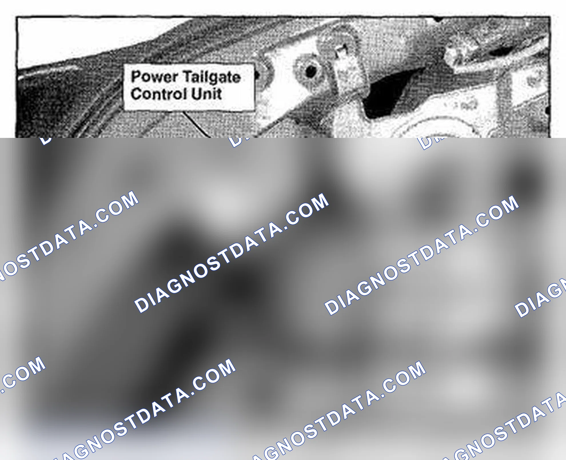 Scheme 612: Left Side Of Cargo Area Component Location (Photo 207)