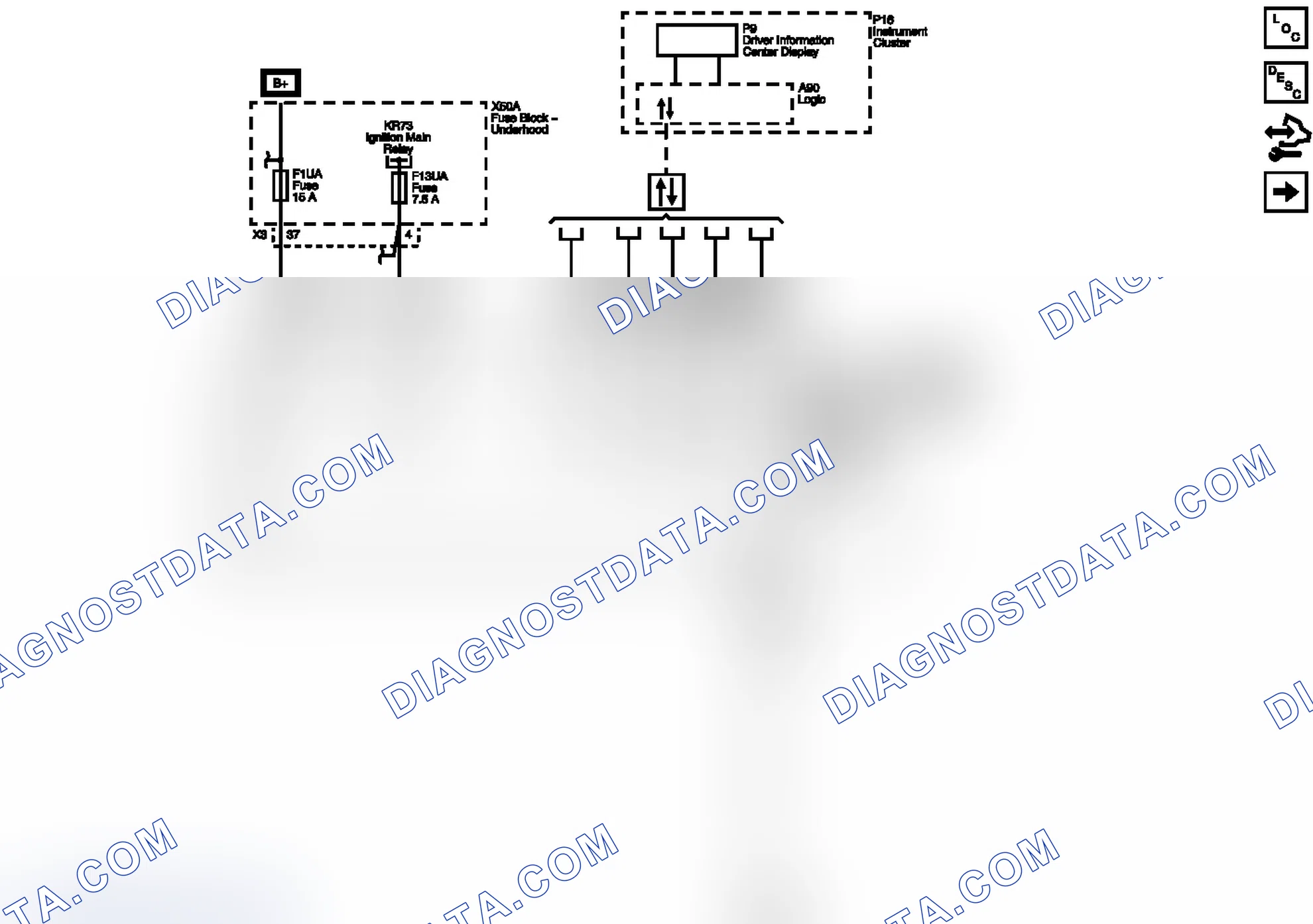 Scheme 97: Module Power, Ground, Data Communication And MIL