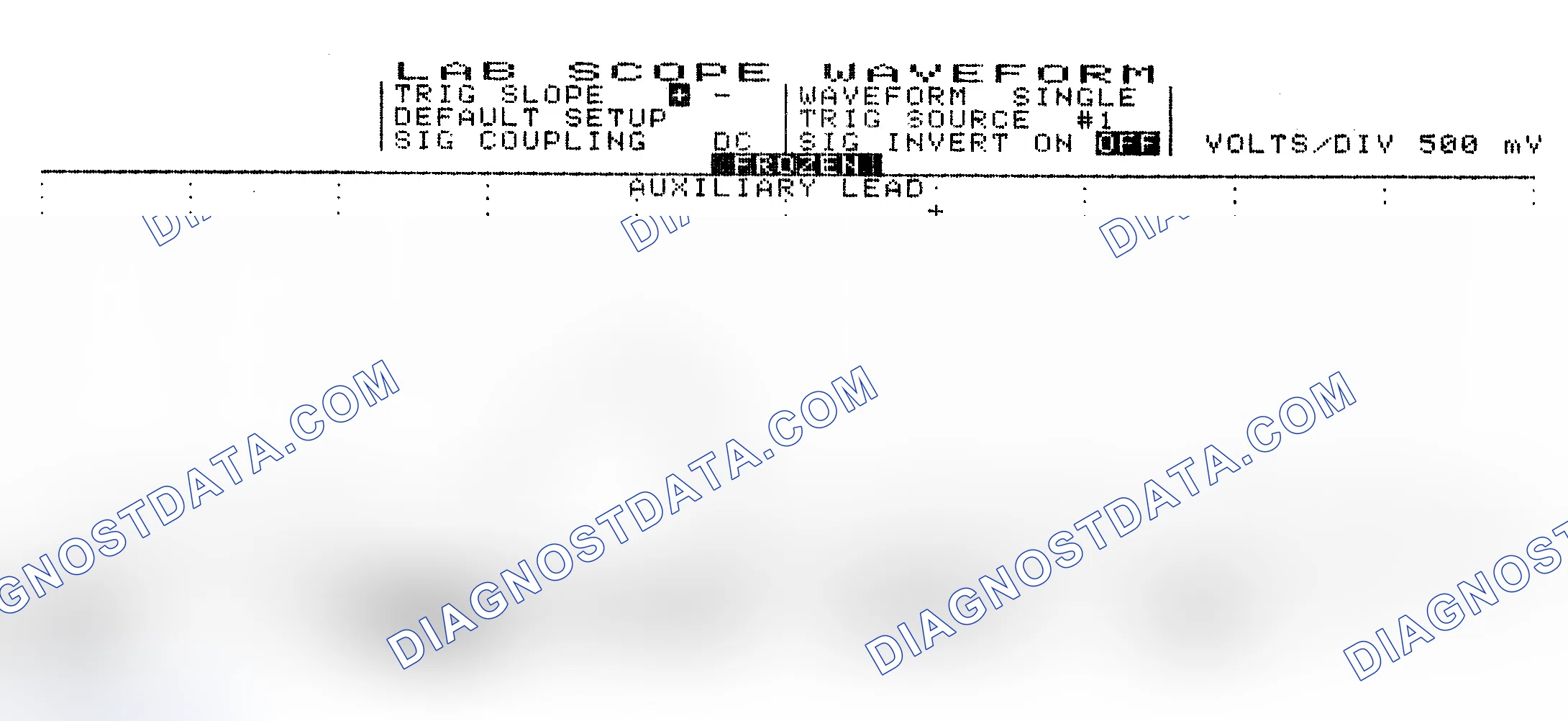 Scheme 10: Single Injector w/Excessive Current Flow - Current Pattern