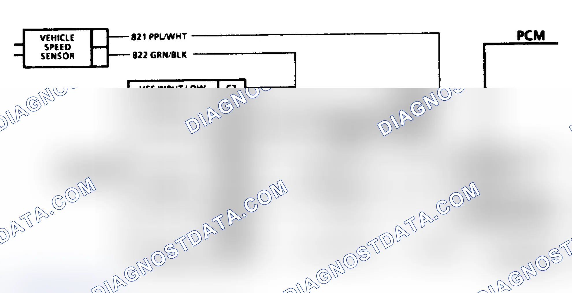 Scheme 19: Code 24, Schematic ("S" & "T" Series Utility Vehicles M/T) Vehicle Speed Sensor