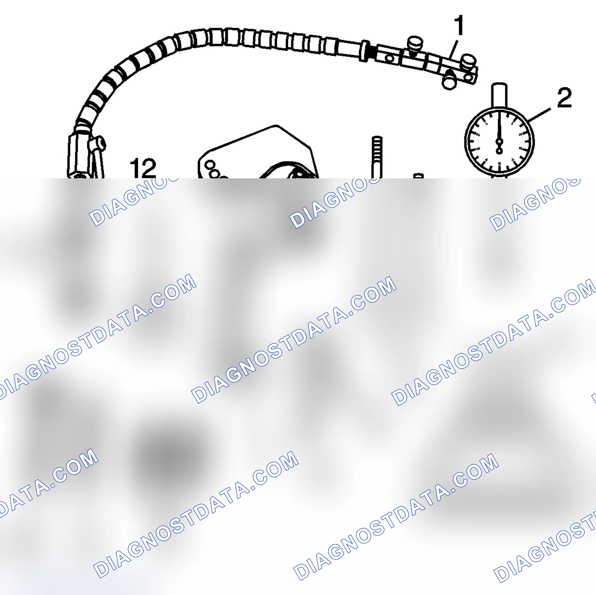 Scheme 185: Connecting Rod Bearing Clearance Measurement Procedure - Using EN-43690-A and EN-43690-100