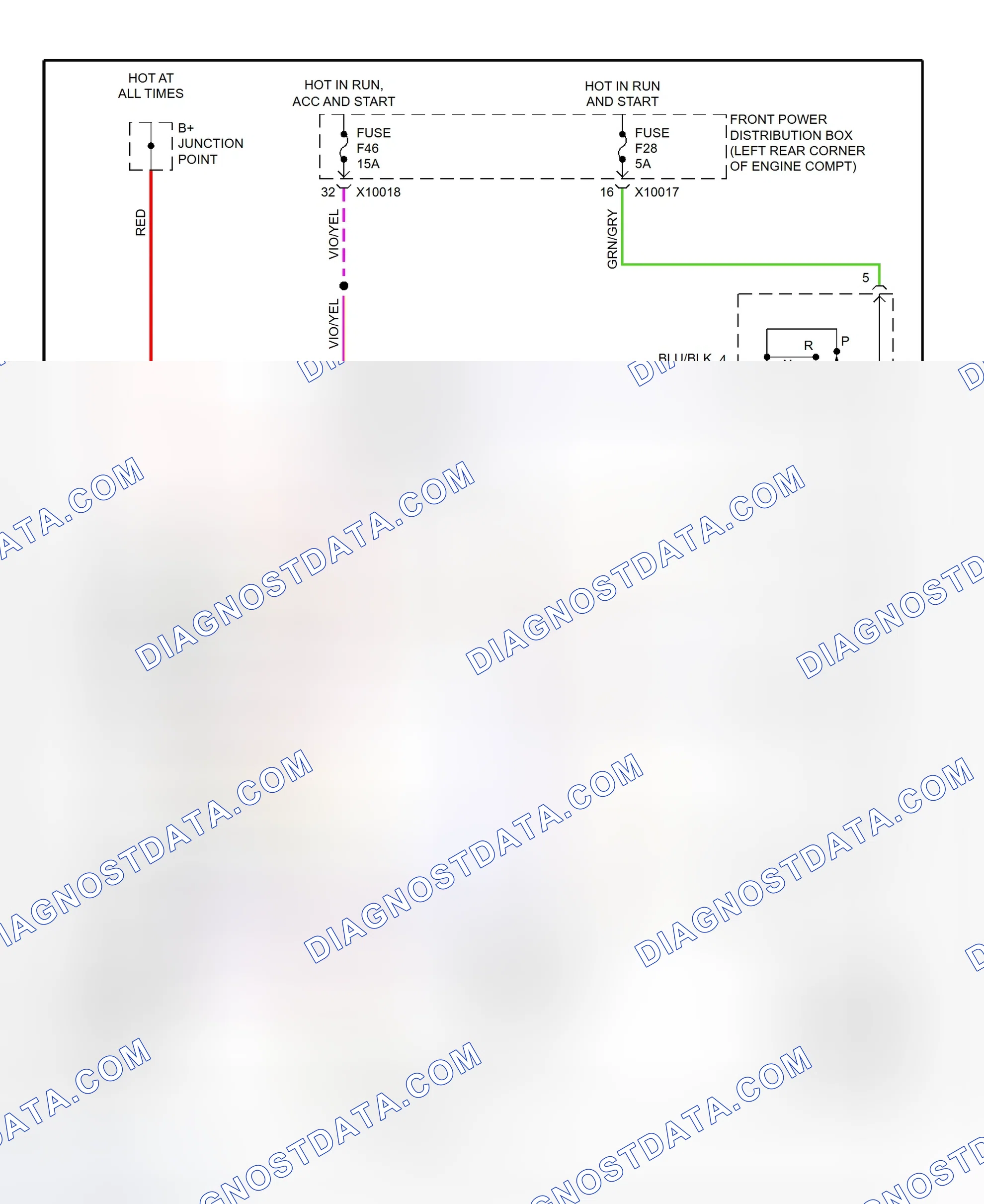Scheme 67: Shift Interlock System Wiring Diagram (1998 BMW 3-Series Except 1998 318i & 318ti)