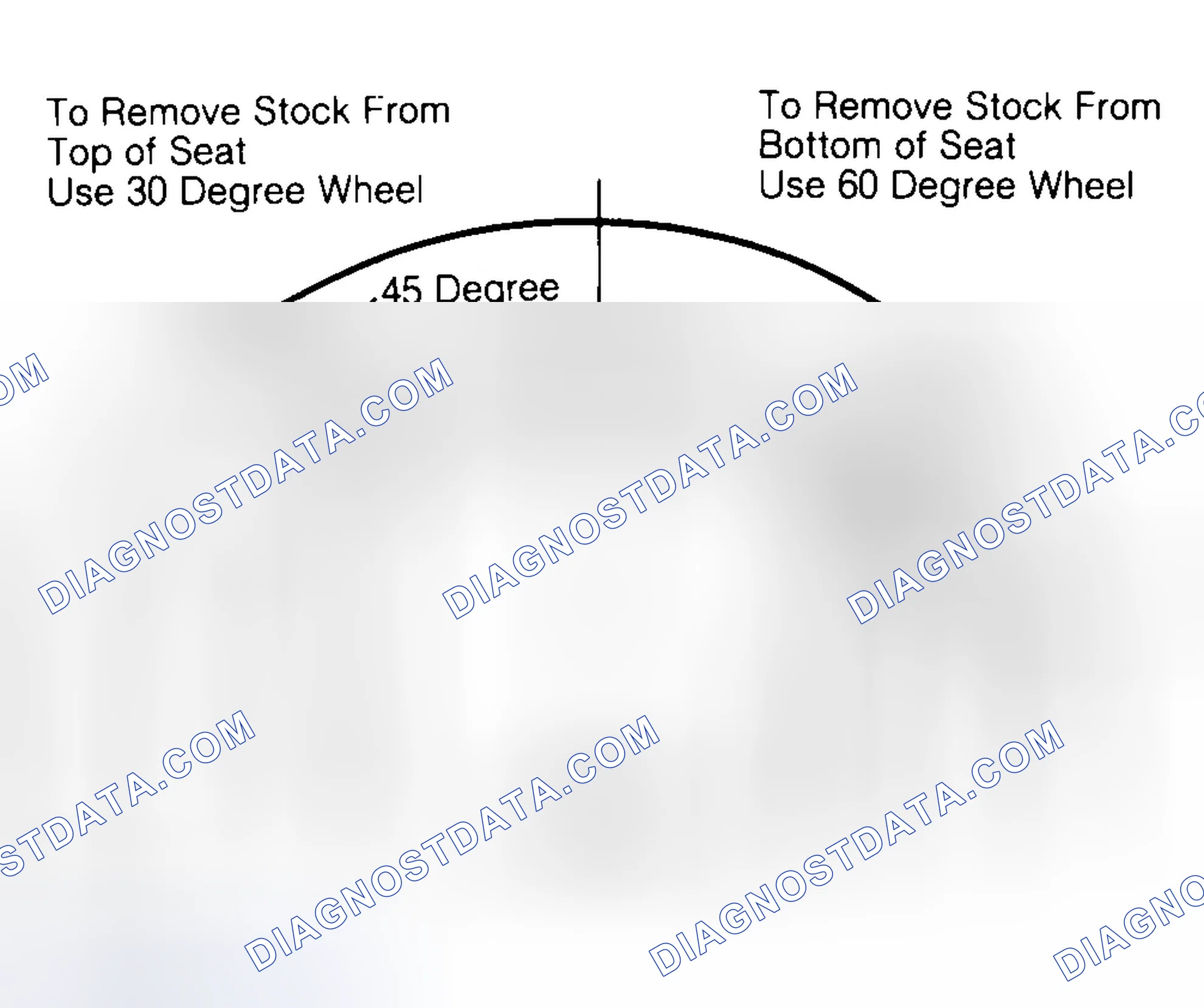 Scheme 19: Adjusting Valve Seat Width