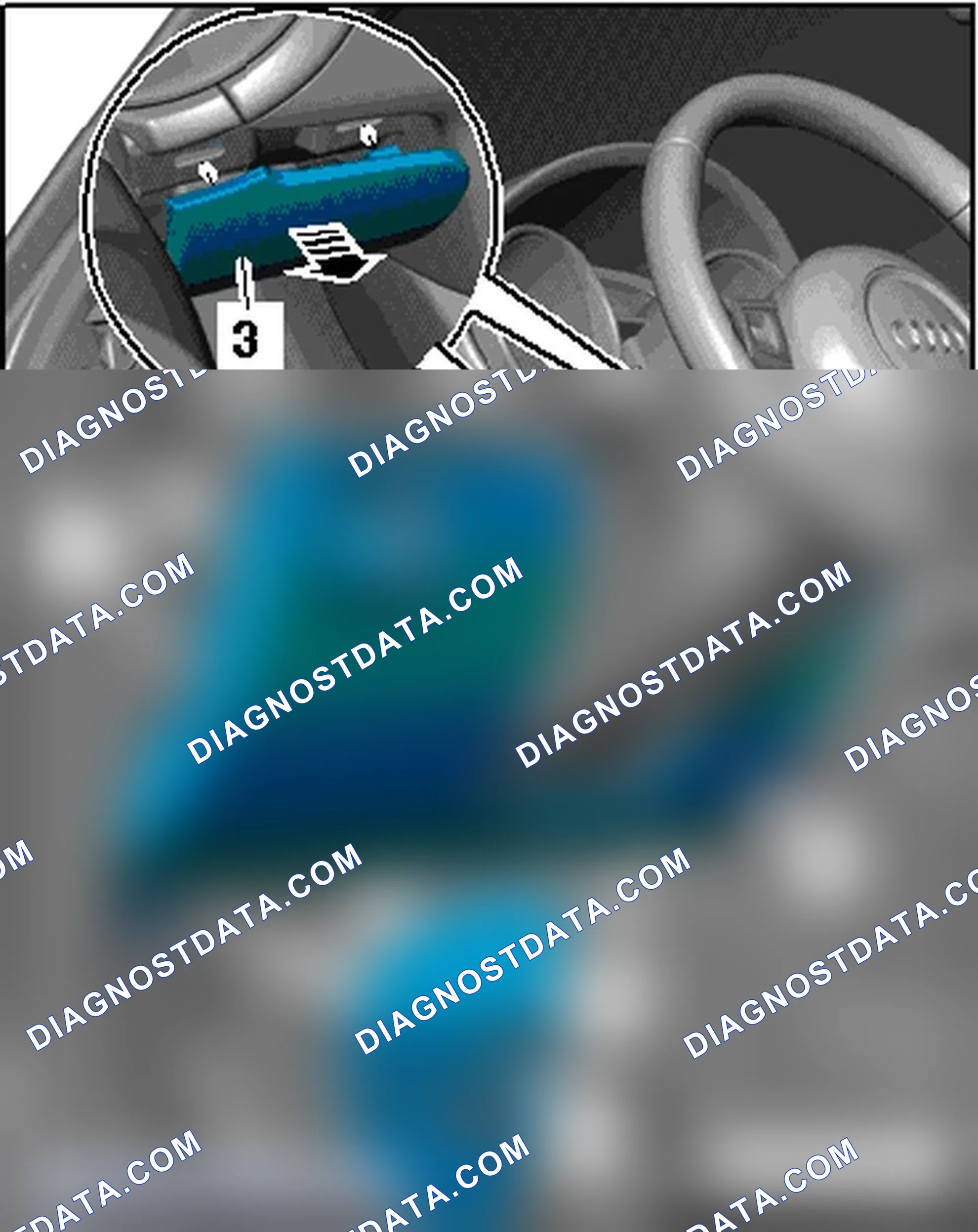 Scheme 282: DRIVER SIDE INSTRUMENT PANEL COVER