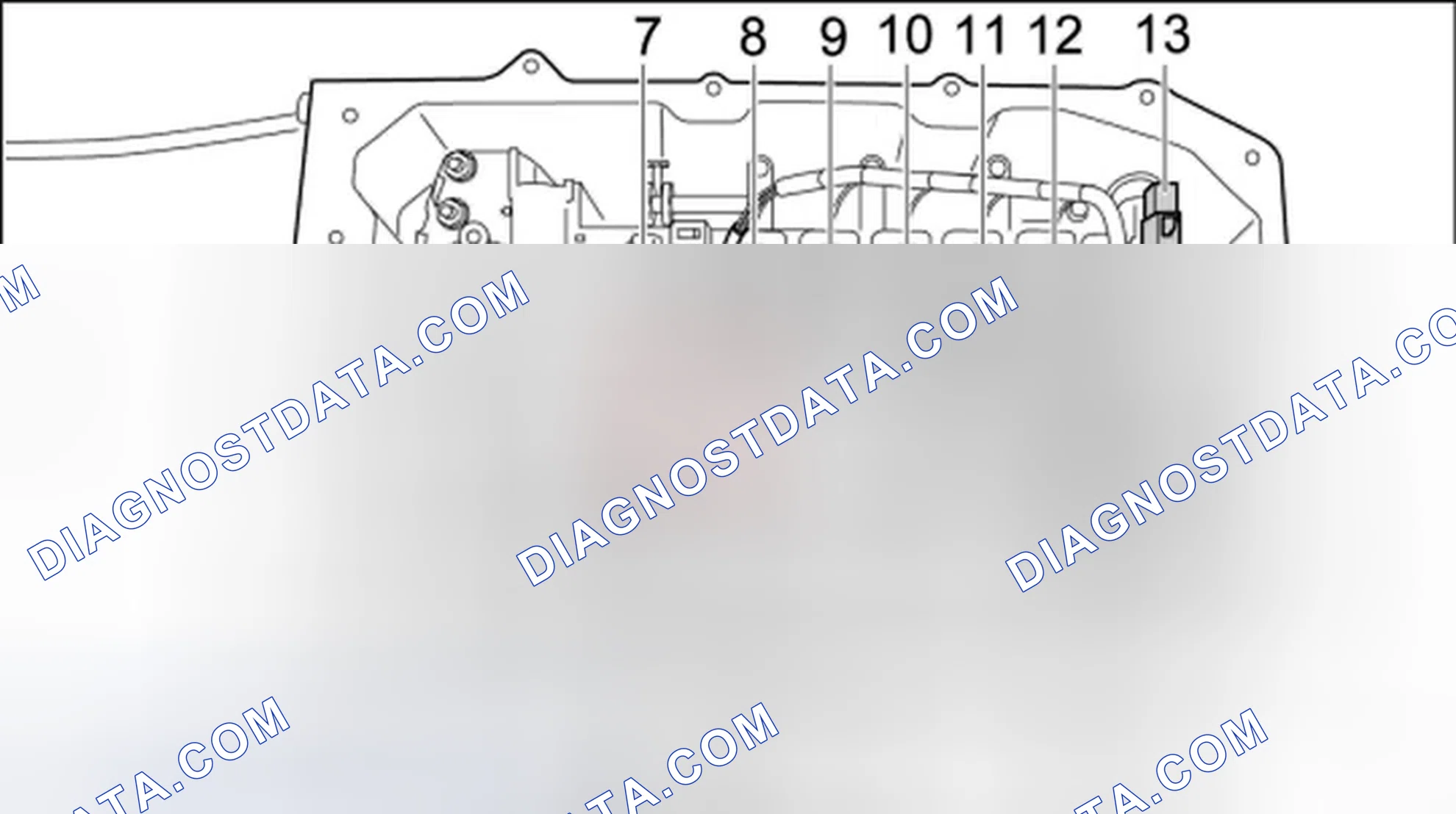 Scheme 118: Installing wiring harness in transmission