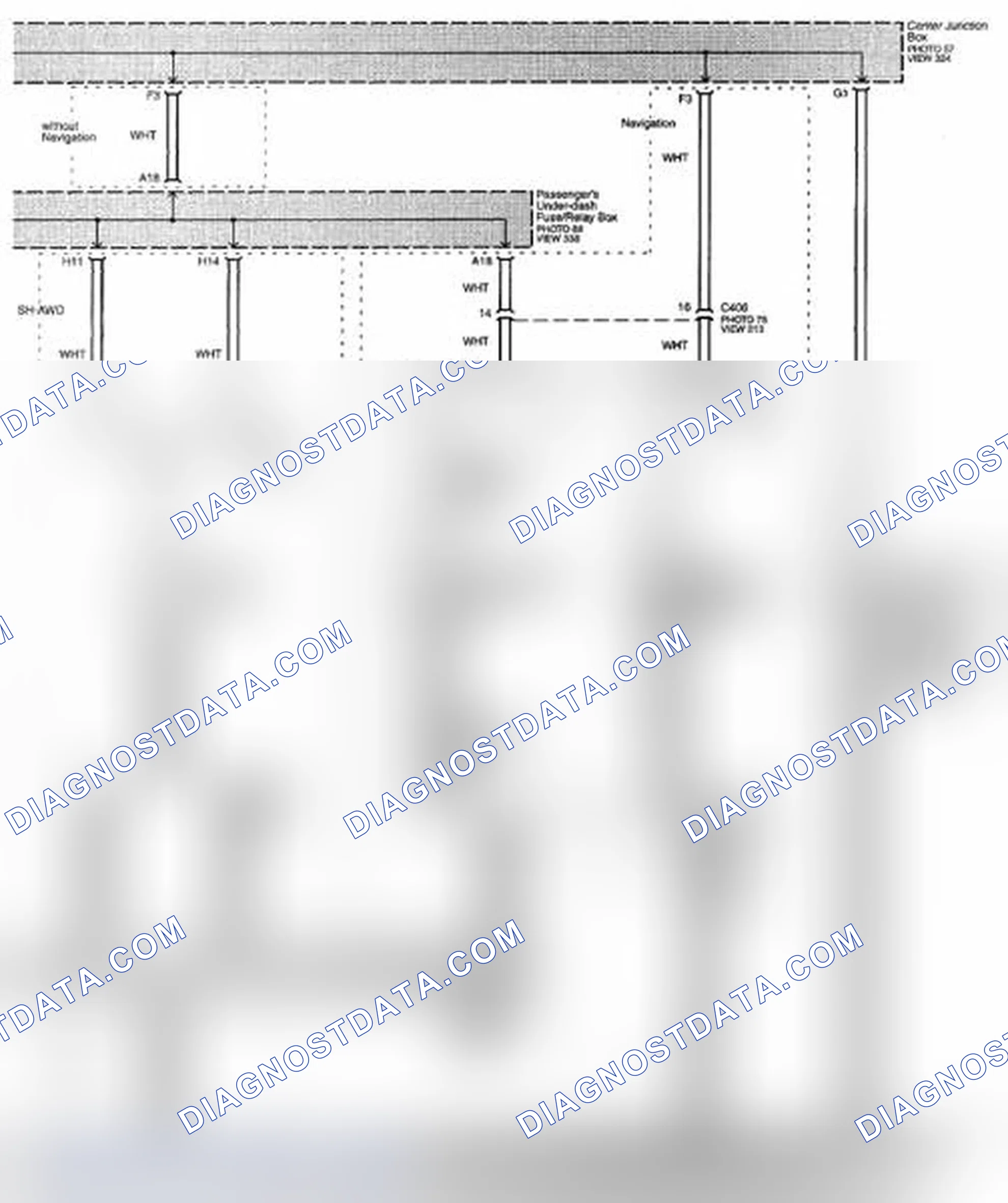 Scheme 184: Data Link Connector Circuit Diagram (Page 16-6)