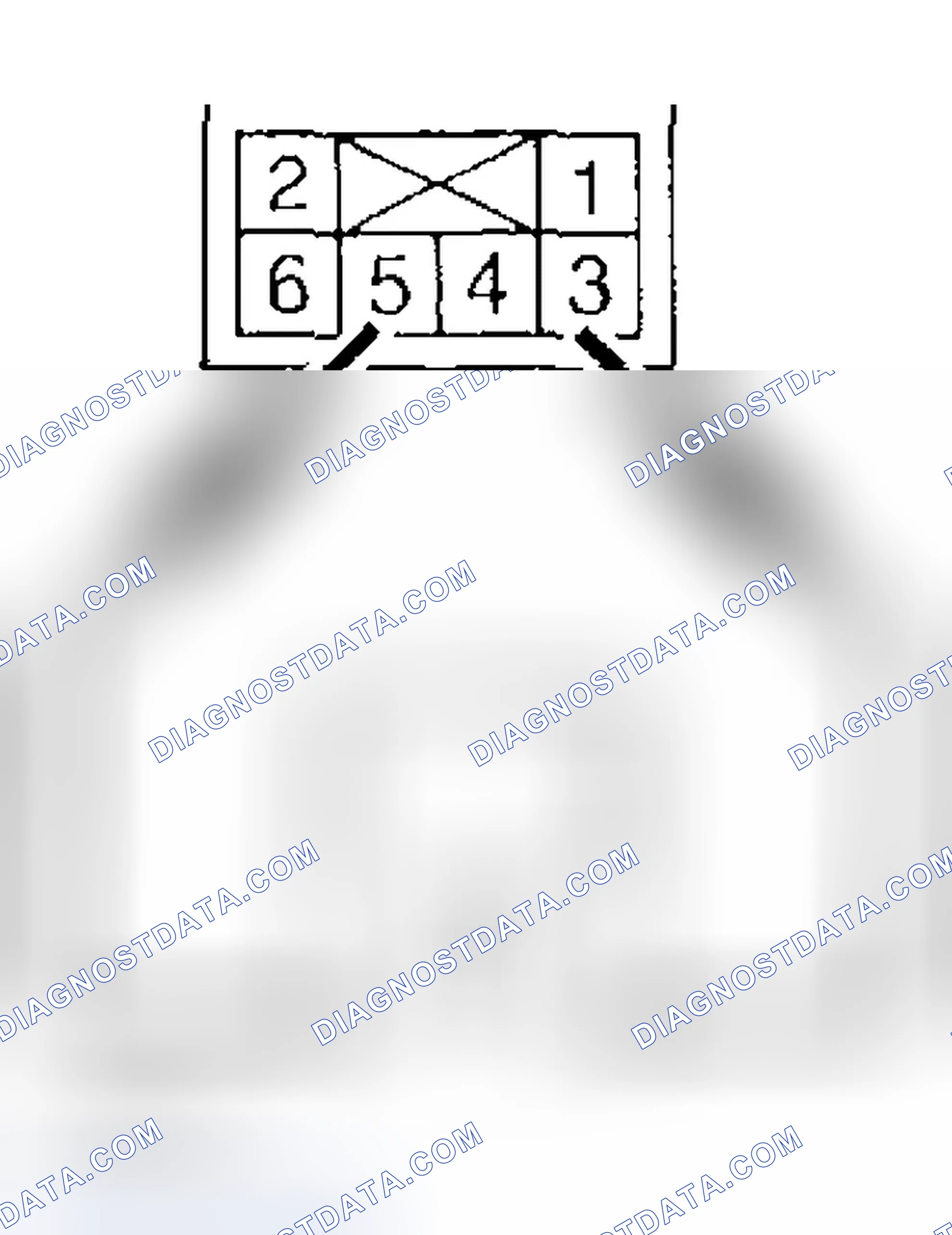 Scheme 74: Checking Continuity Between Front Fog Light Switch Terminals