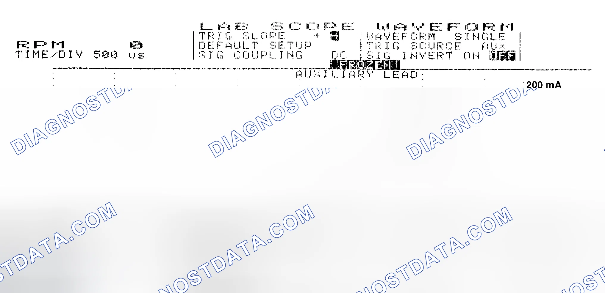 Scheme 17: Single Injector w/Normal Current Flow - Current Pattern
