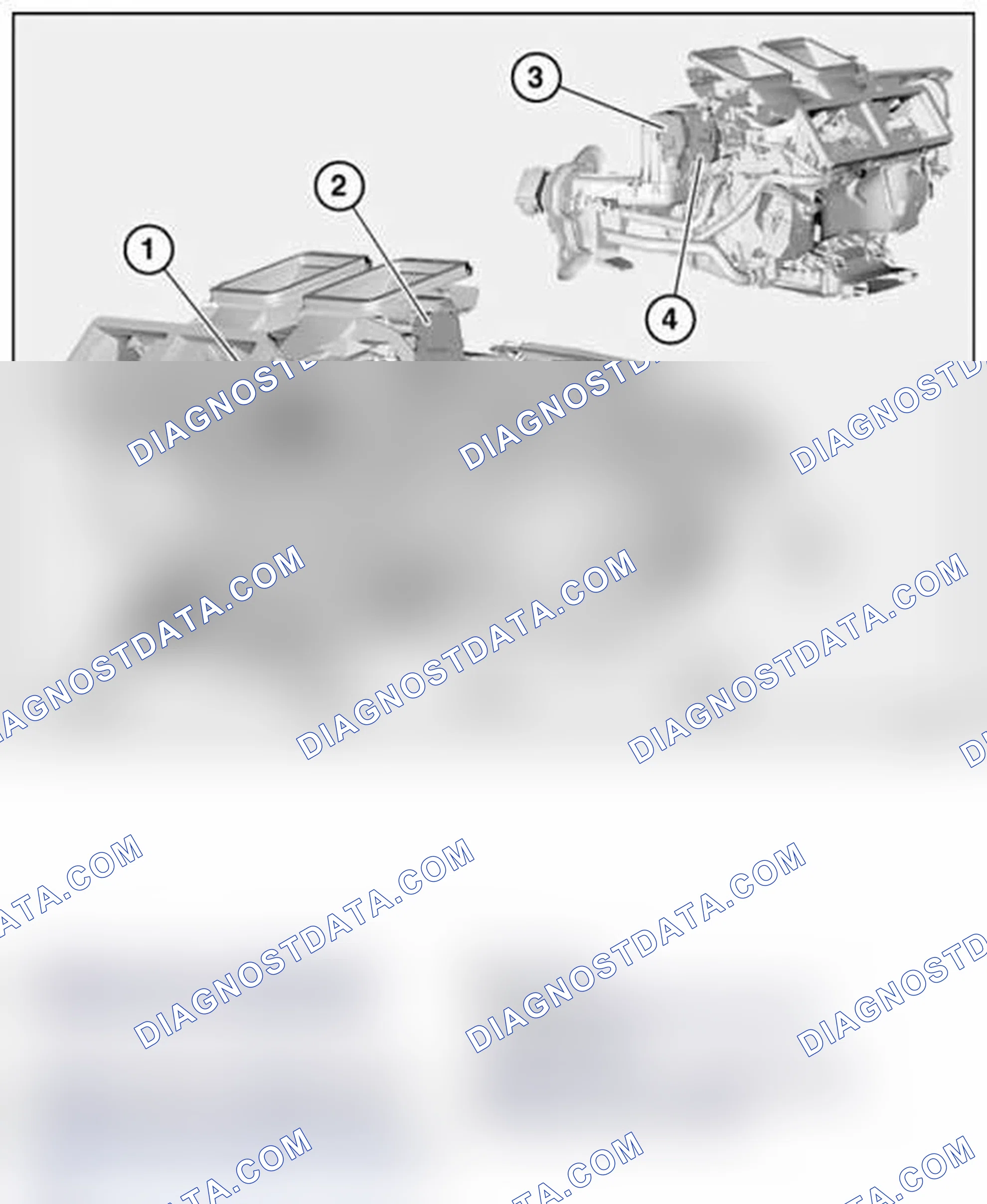 Scheme 123: 64 11.. Overview of actuator drives on heater/air conditioner