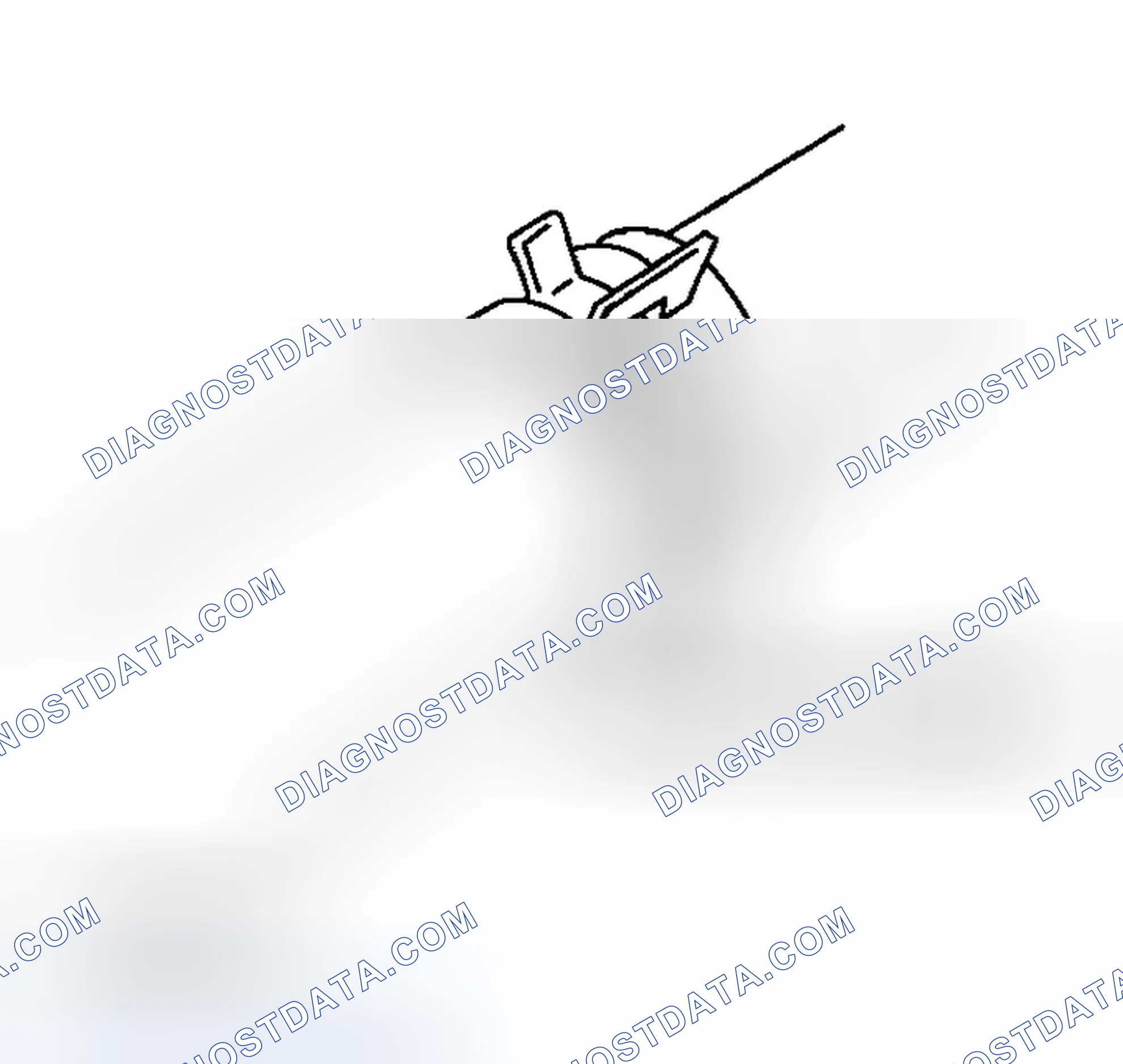 Scheme 62: << A >> RADIATOR UPPER HOSE DISCONNECTION