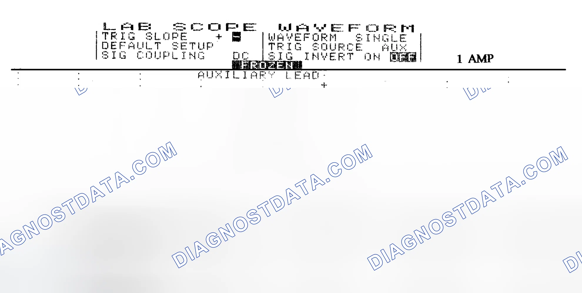 Scheme 20: Single Injector w/Normal Current Flow - Current Pattern
