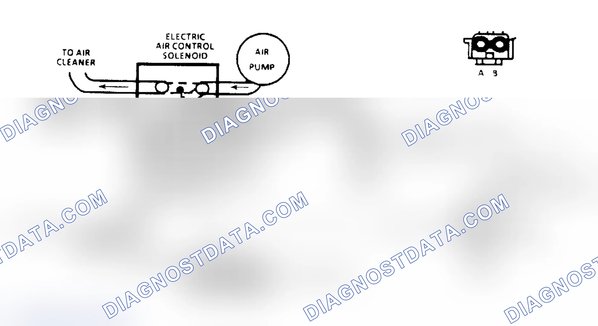 Scheme 118: AIR Management Check Schematic (Elect. Air Control Valve)