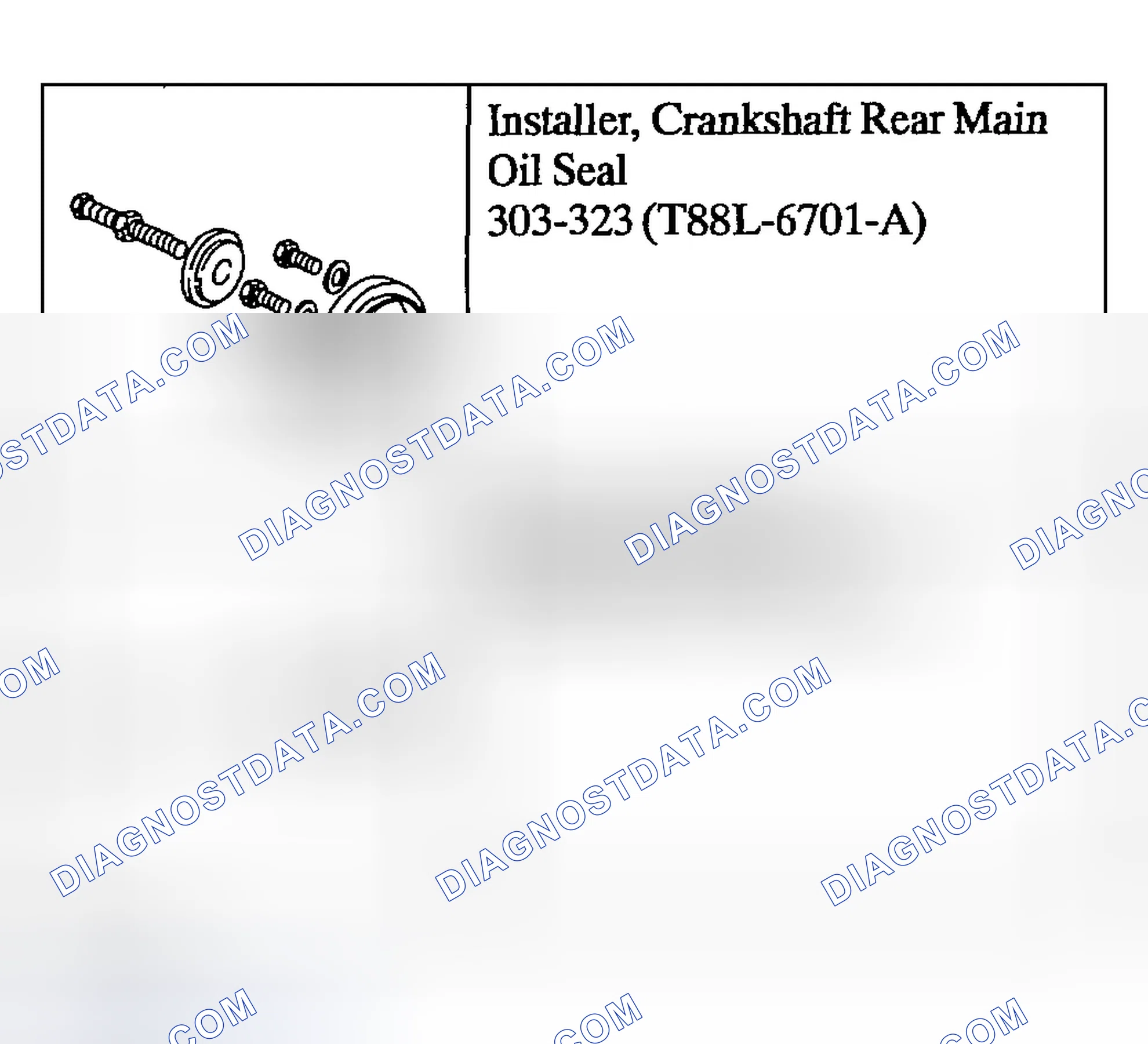 Scheme 305: Special Tool(s)