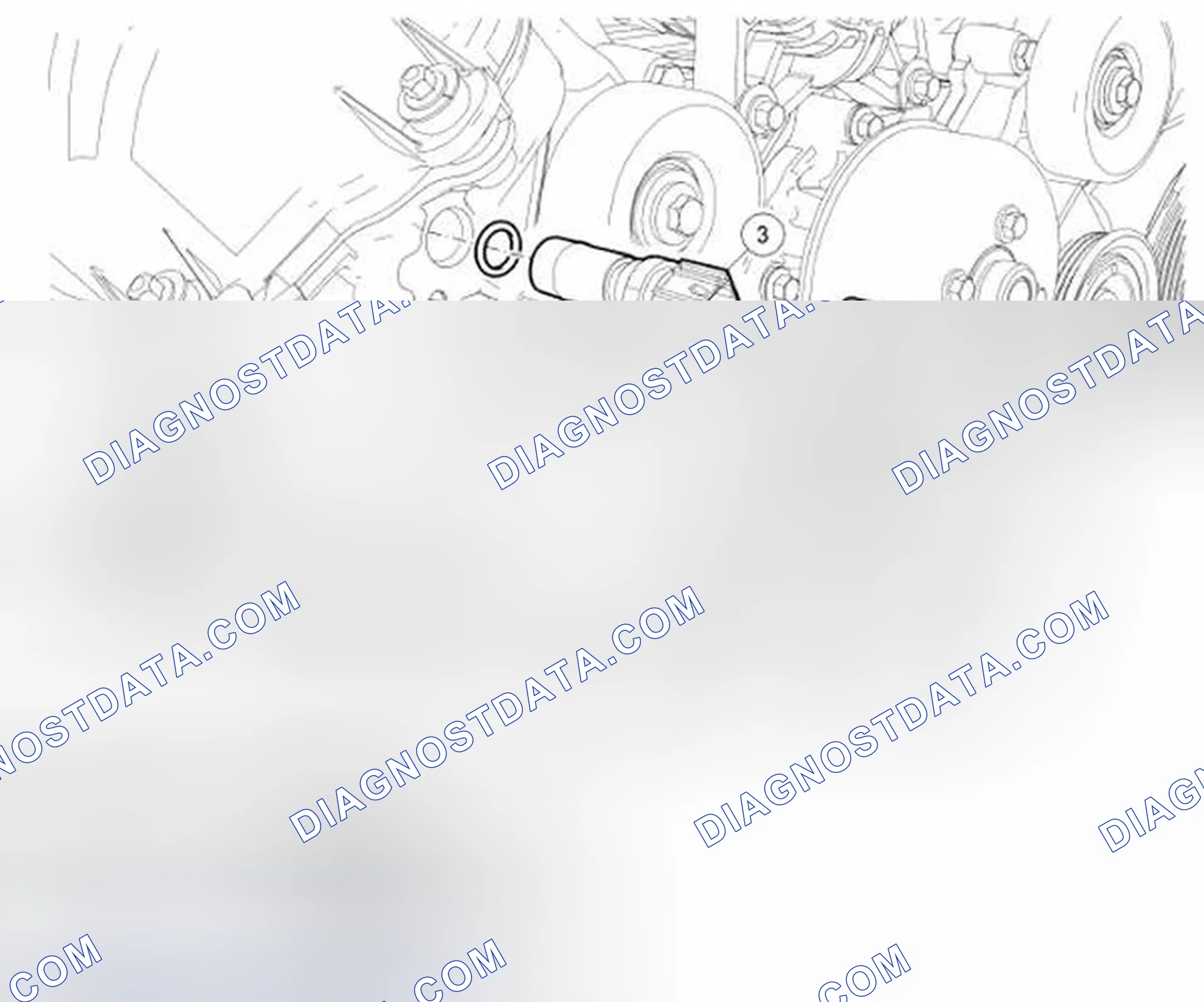 Scheme 14: Identifying Camshaft Position (CMP) Sensor - 4.6L (3V) Remove/Install Components - With Torque Specifications