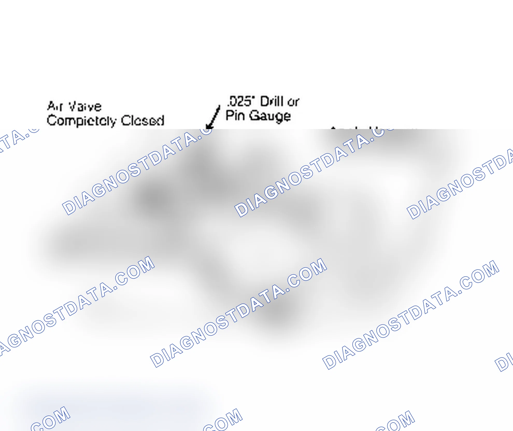Scheme 16: Air Valve Rod Adjustment (Front)