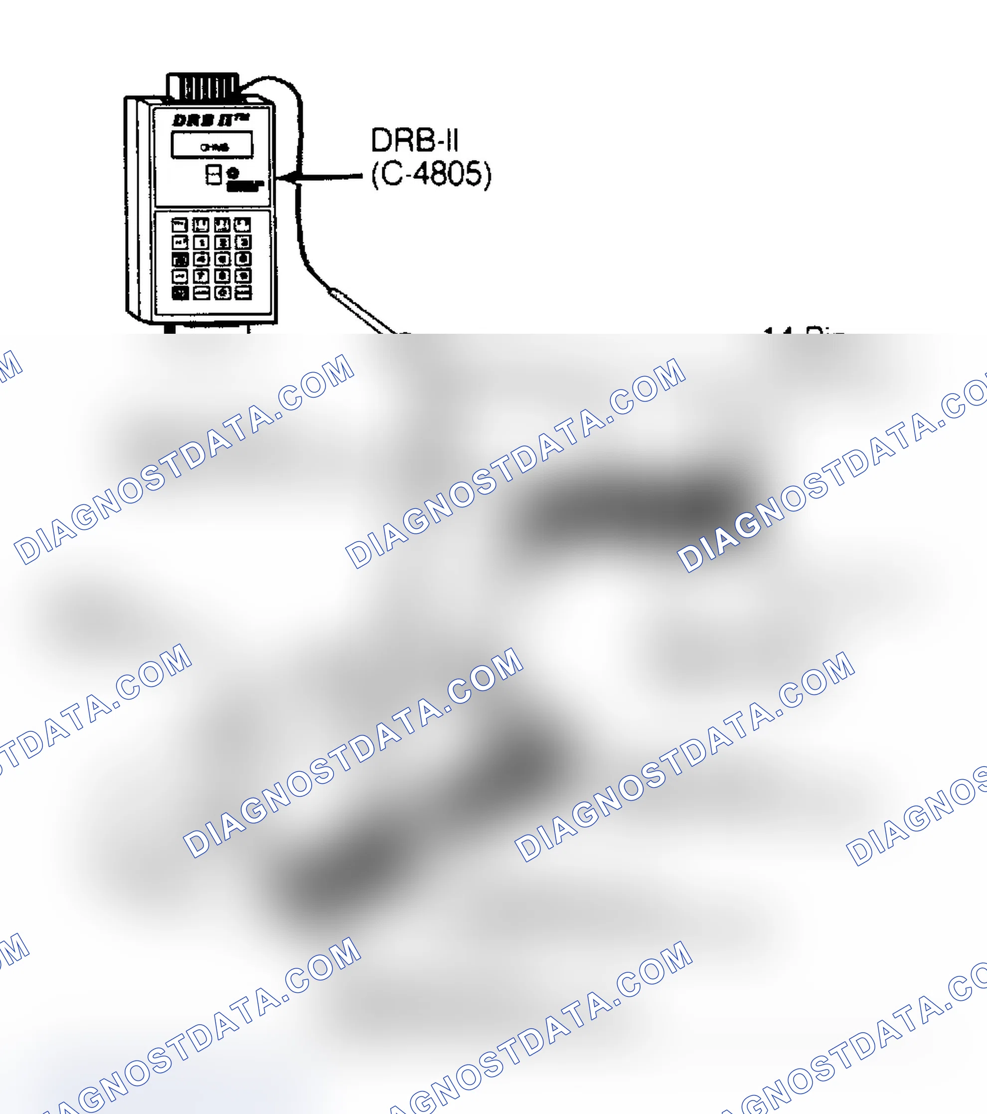 Scheme 100: DR2 (15 OF 15) - Location Of Ground Circuits On 60-Pin & 14 Pin Connectors