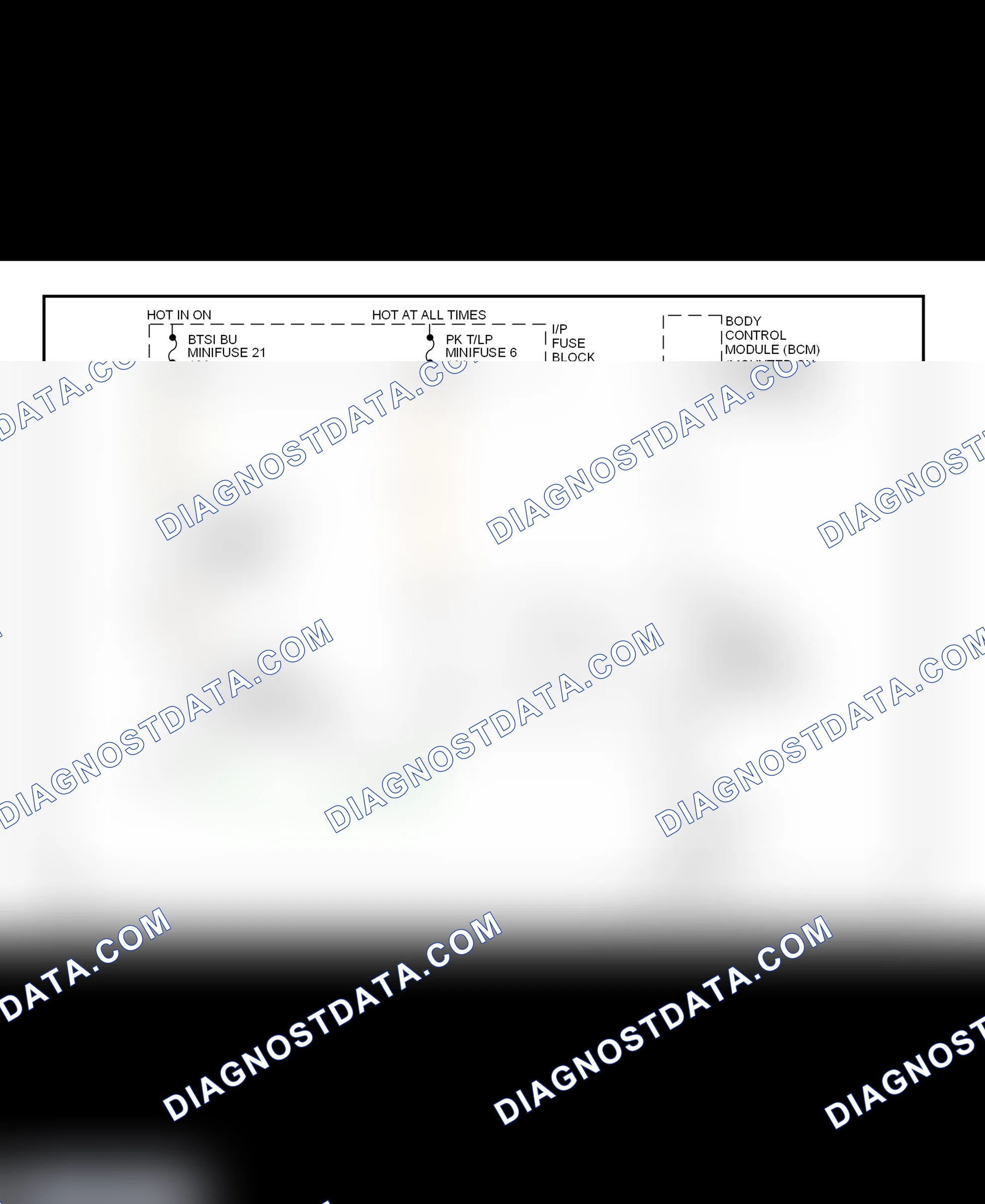 Fig. 31: Shift Interlock System Wiring Diagram (1999 Corvette)