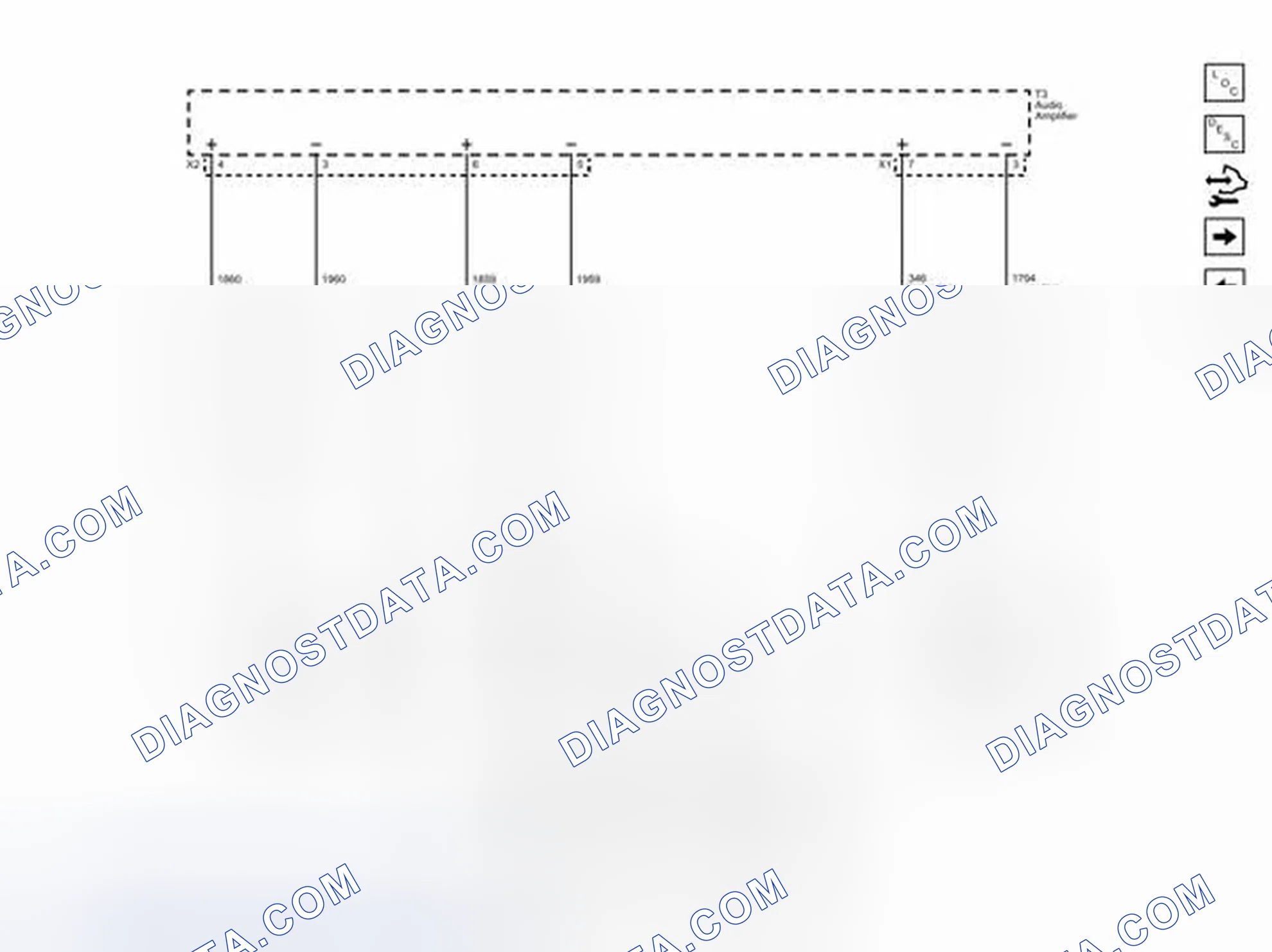 Scheme 8: Speakers - Except Door and A-Pillar (UQA or UQS)