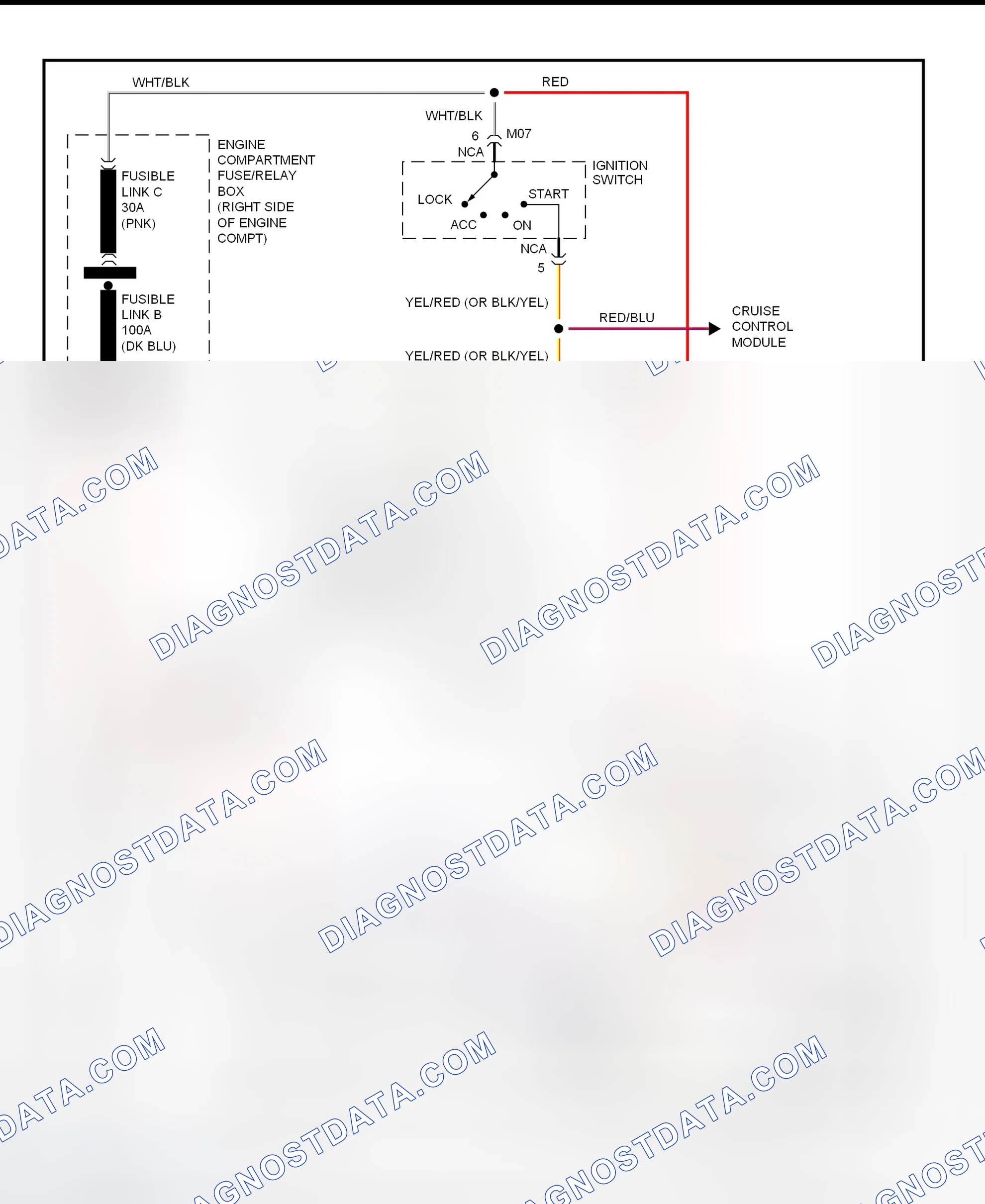 Scheme 1: Starting System Wiring Diagram