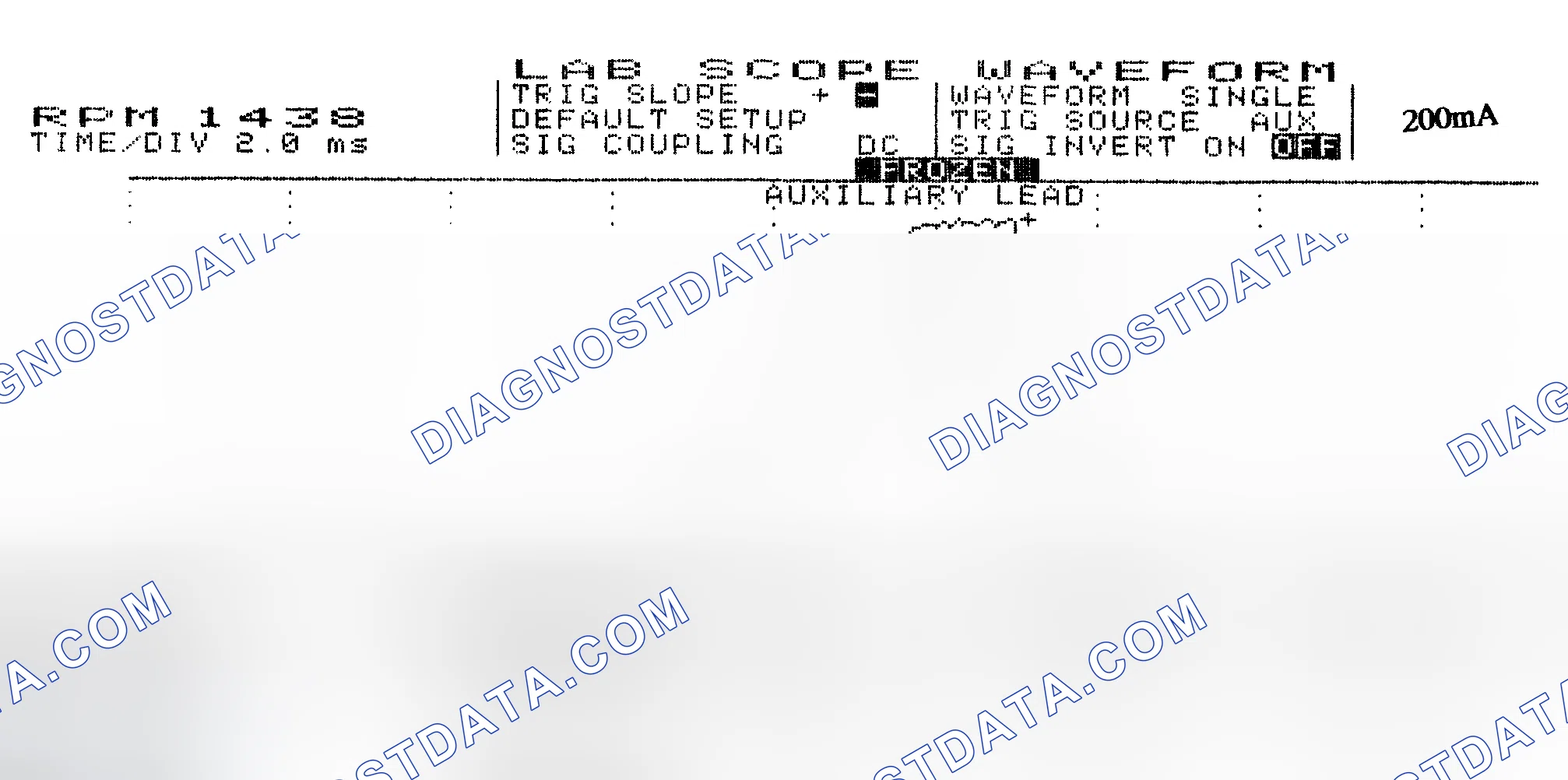 Scheme 15: Single Injector w/Normal Current Flow - Current Pattern