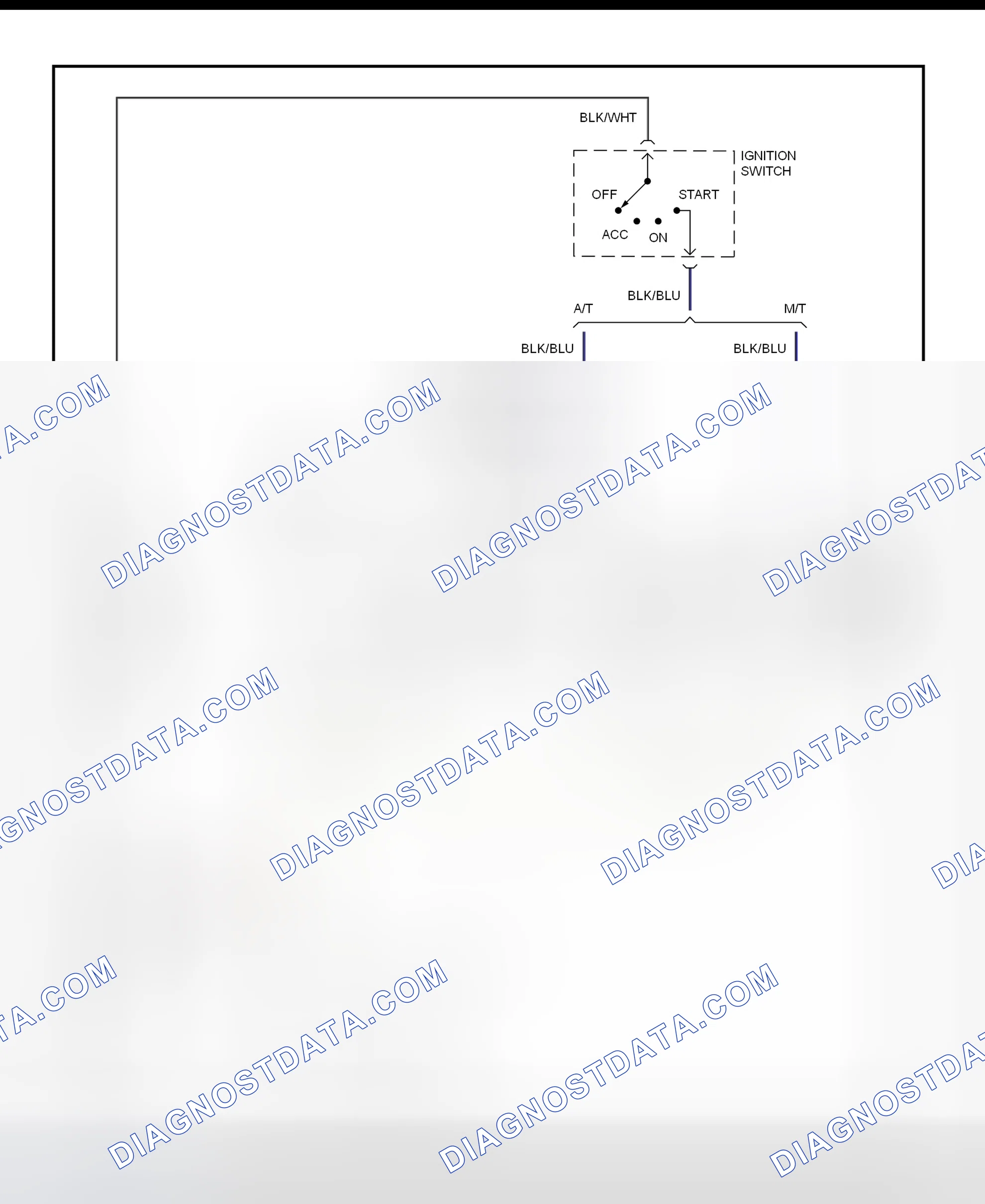Scheme 4: Starting System Wiring Diagram (Protege)