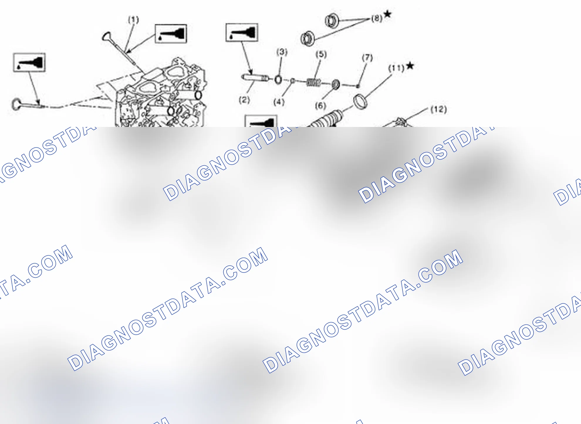 Fig. 129: Identifying Grease Applying Area Of Camshaft