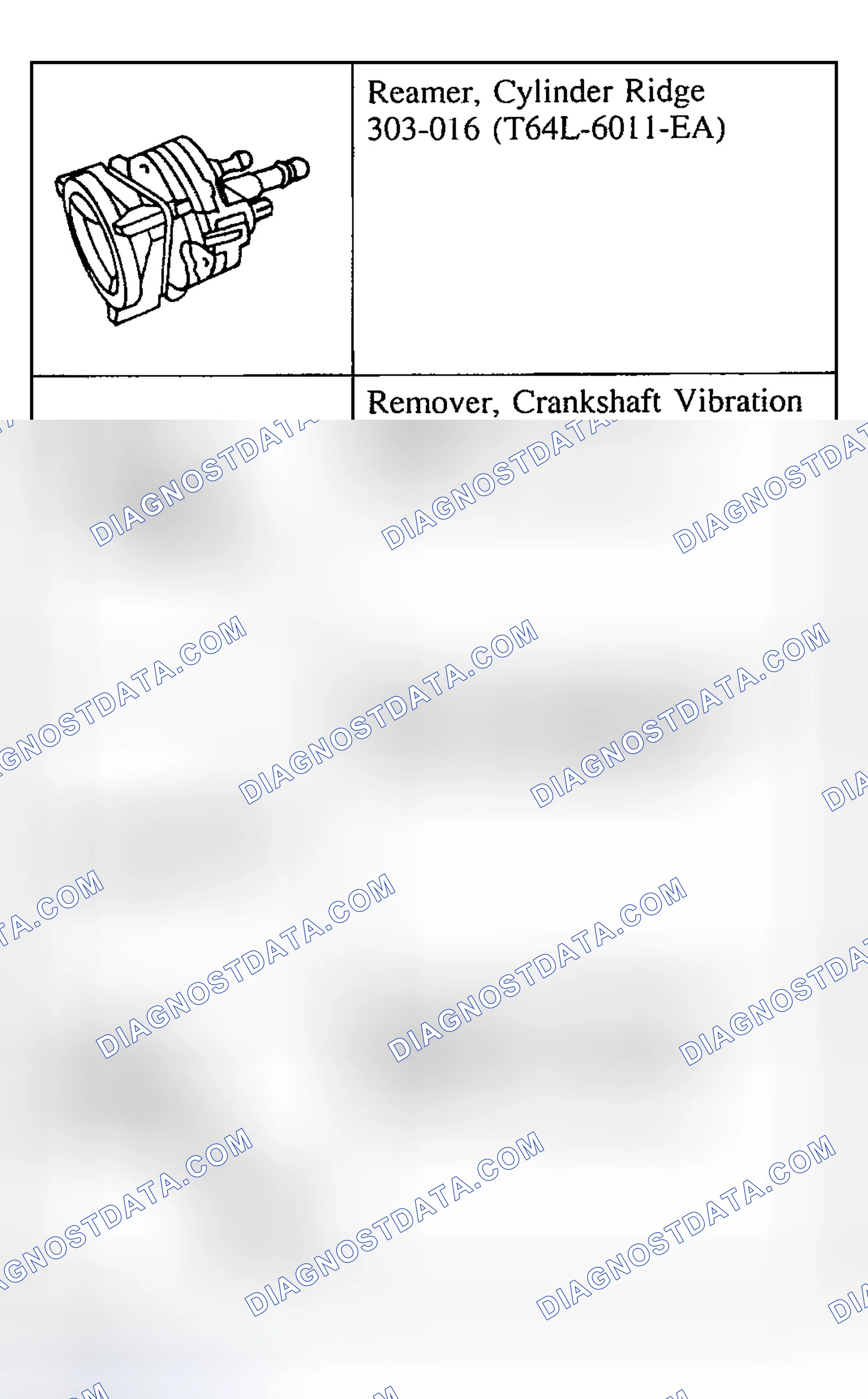 Scheme 272: Special Tool(s)