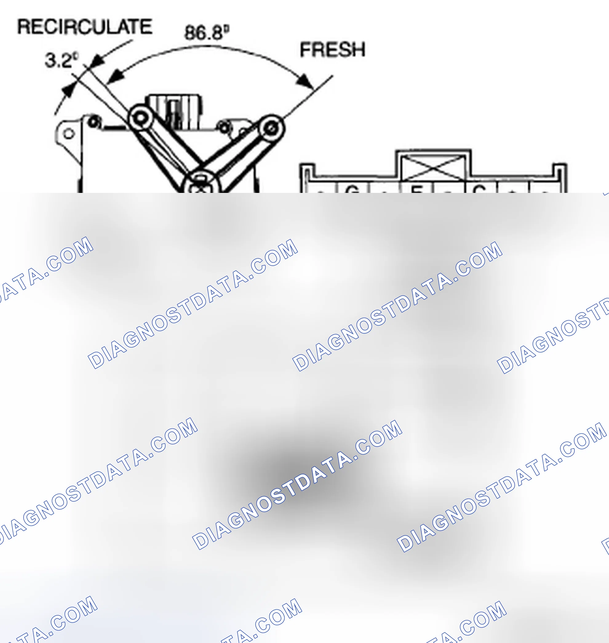Scheme 4: AIR INTAKE ACTUATOR INSPECTION [FULL-AUTO AIR CONDITIONER]
