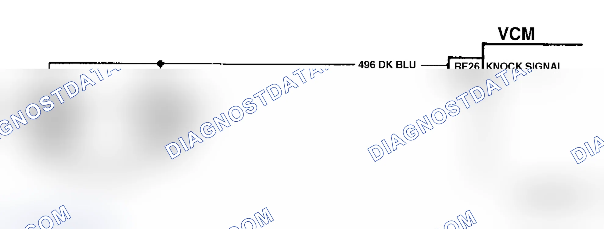 Scheme 77: Code P0327 Schematic (4.3L "S" & "T" Series Pickup M/T) Knock Sensor Grounded