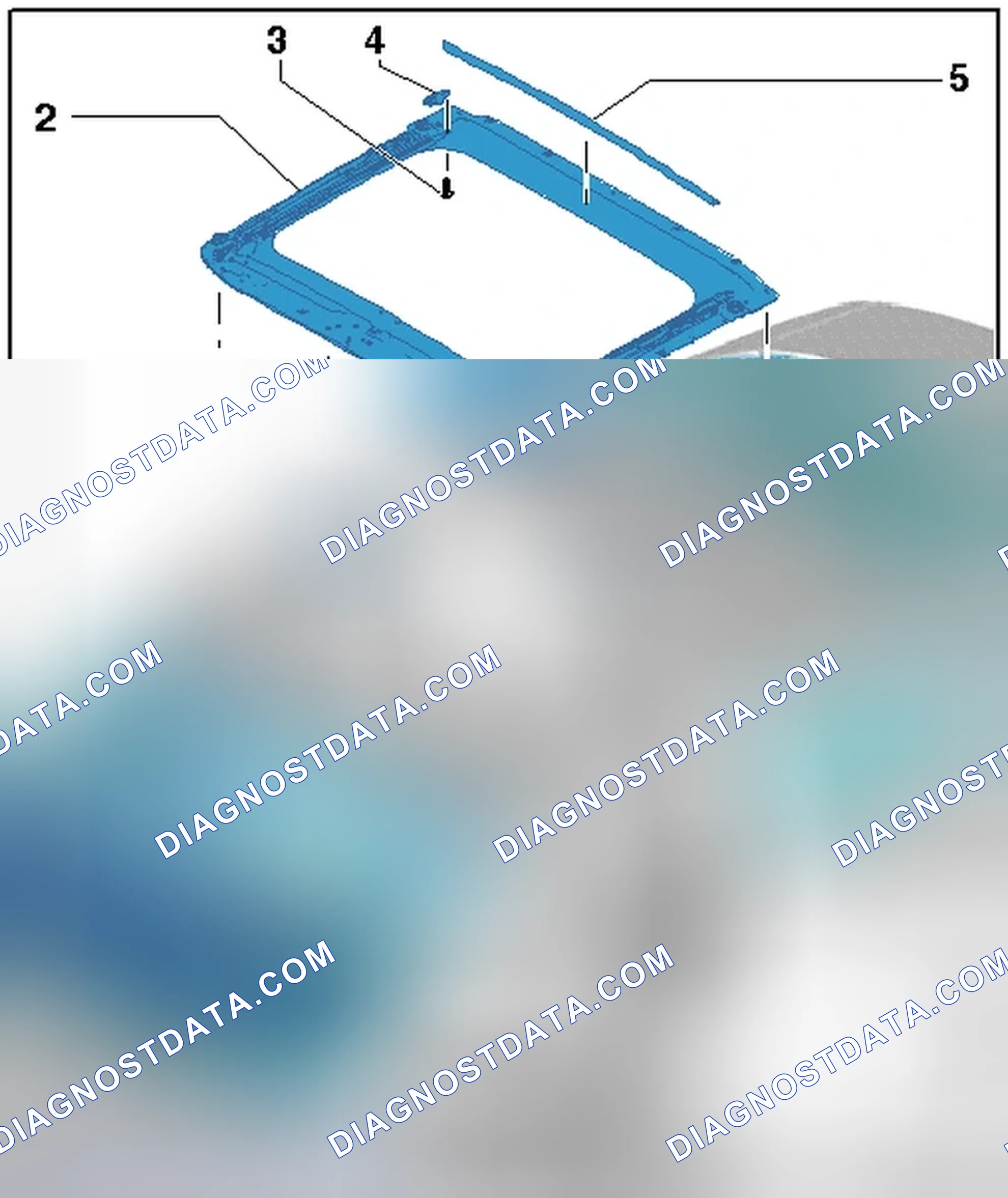 Scheme 14: SUNROOF FRAME
