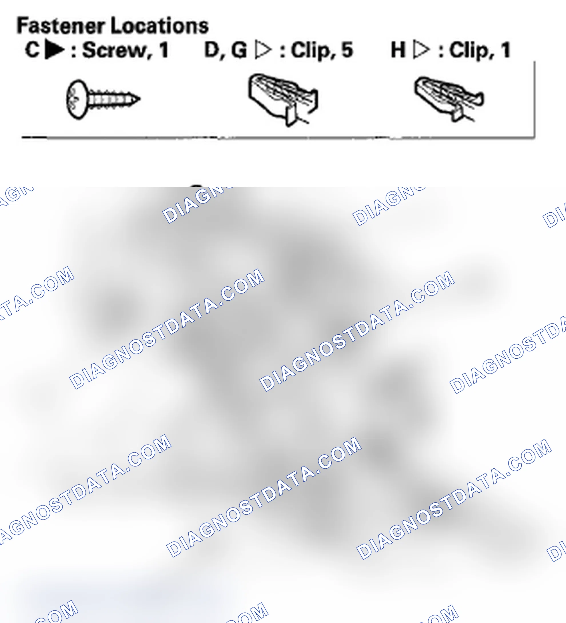Scheme 38: Center Trim Removal/Installation