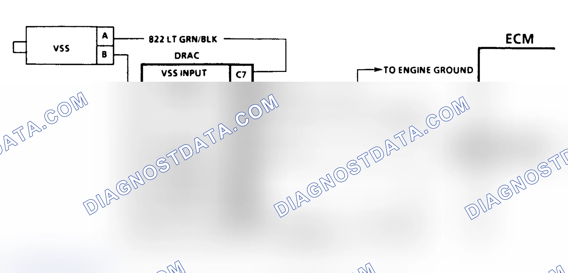 Scheme 36: Code 24 Schematic (4.3L Turbo) Vehicle Speed Sensor